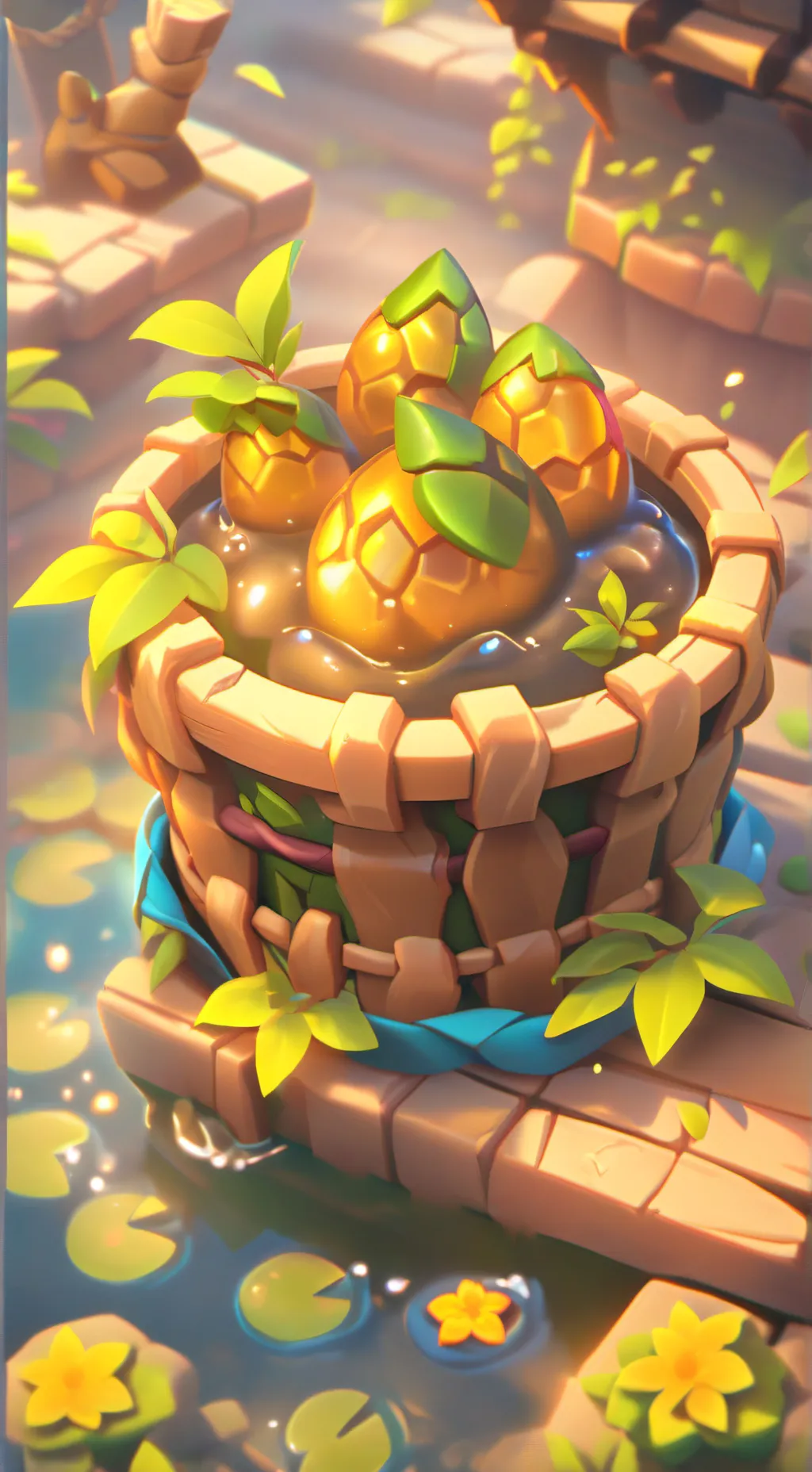 ai character: reeeee person background