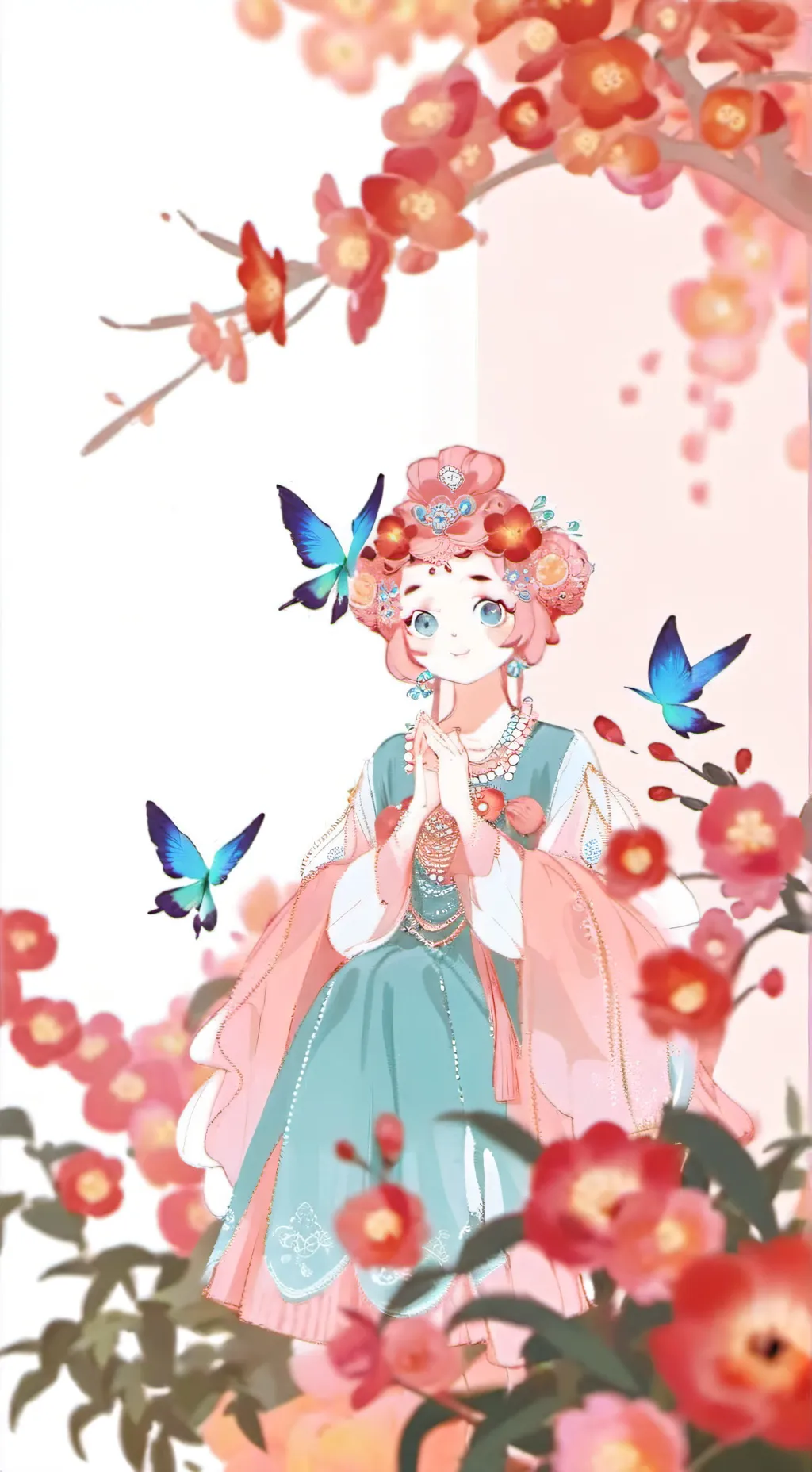 ai character: Sakura Miyuki background