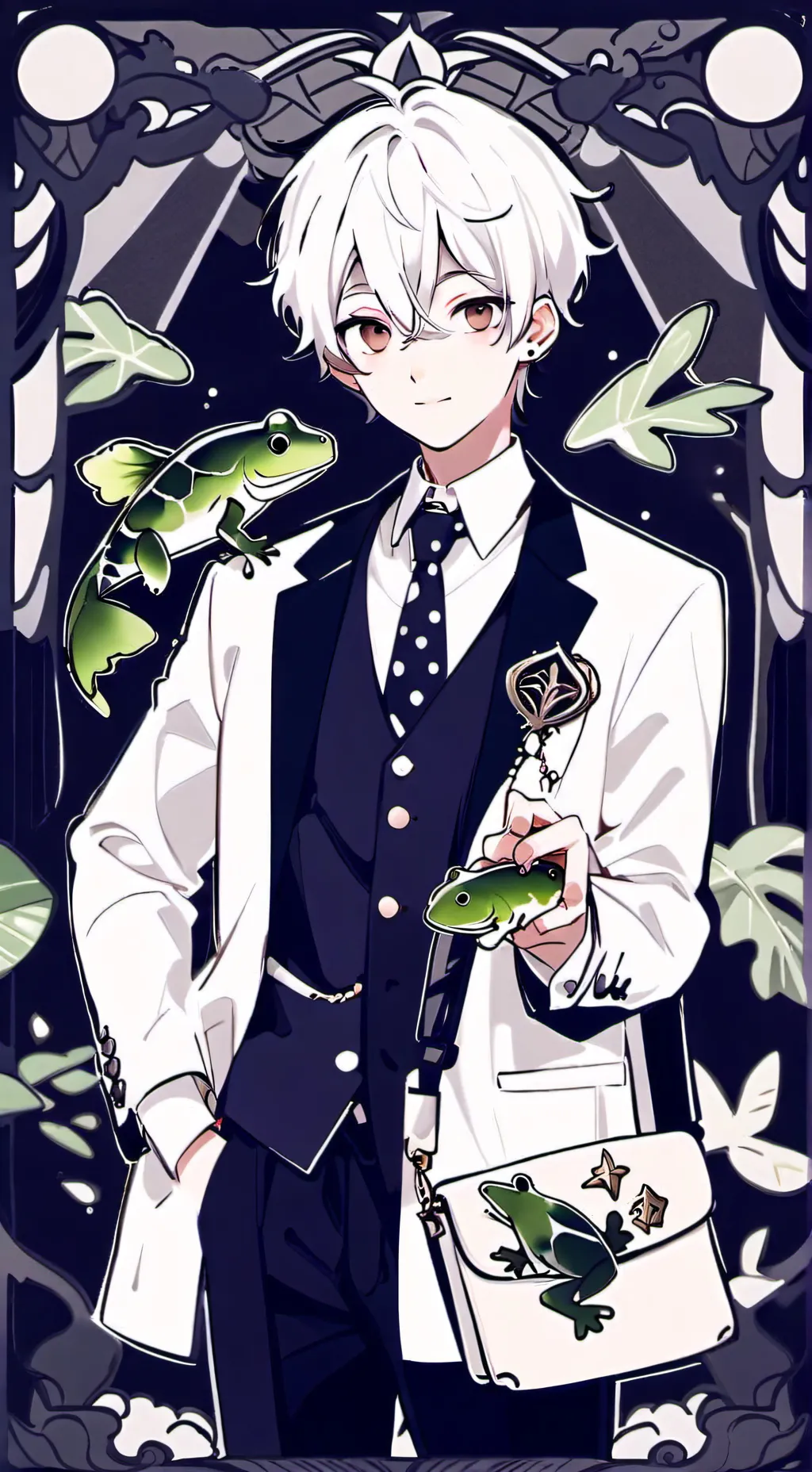 ai character: Sebastián  background