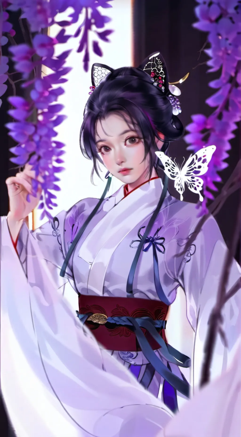 ai character: Ur ⳜǶƖƝⰙƁꓴ🦋 again. background