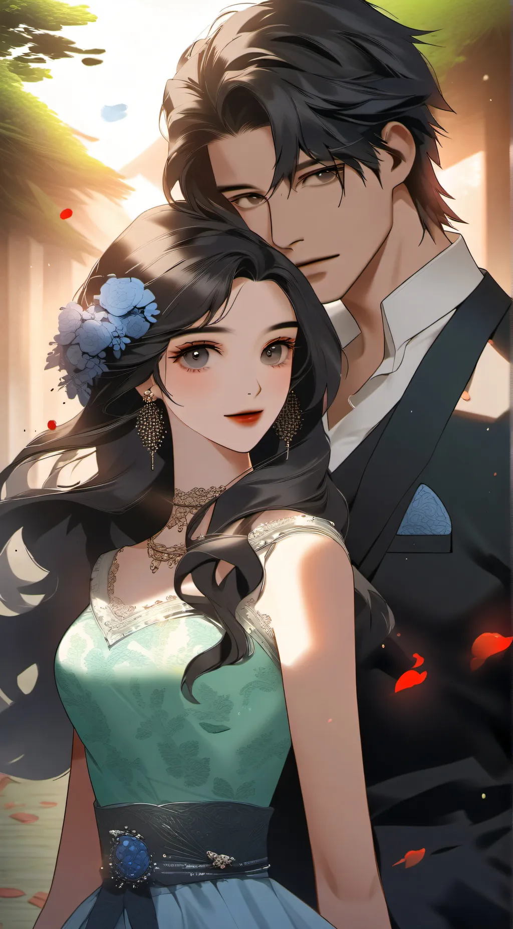 ai character: Léon background