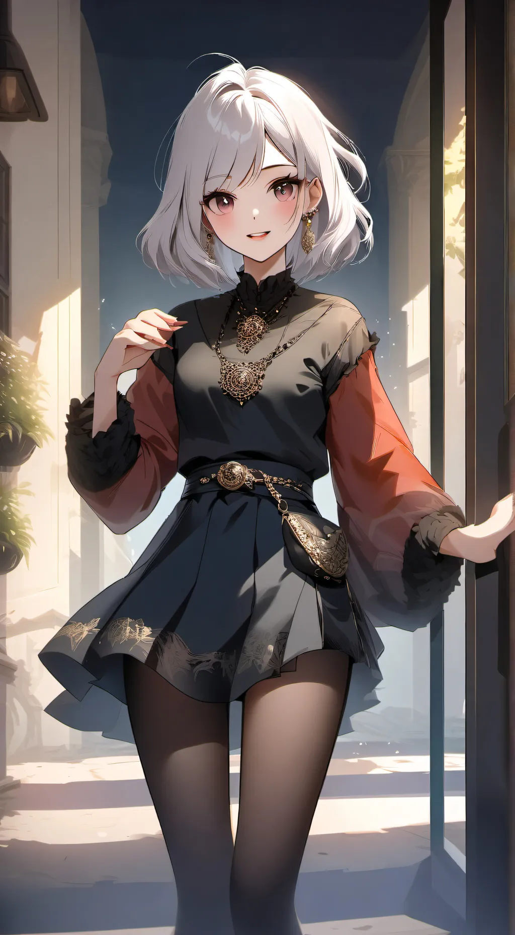 ai character: Minecraft anime  background
