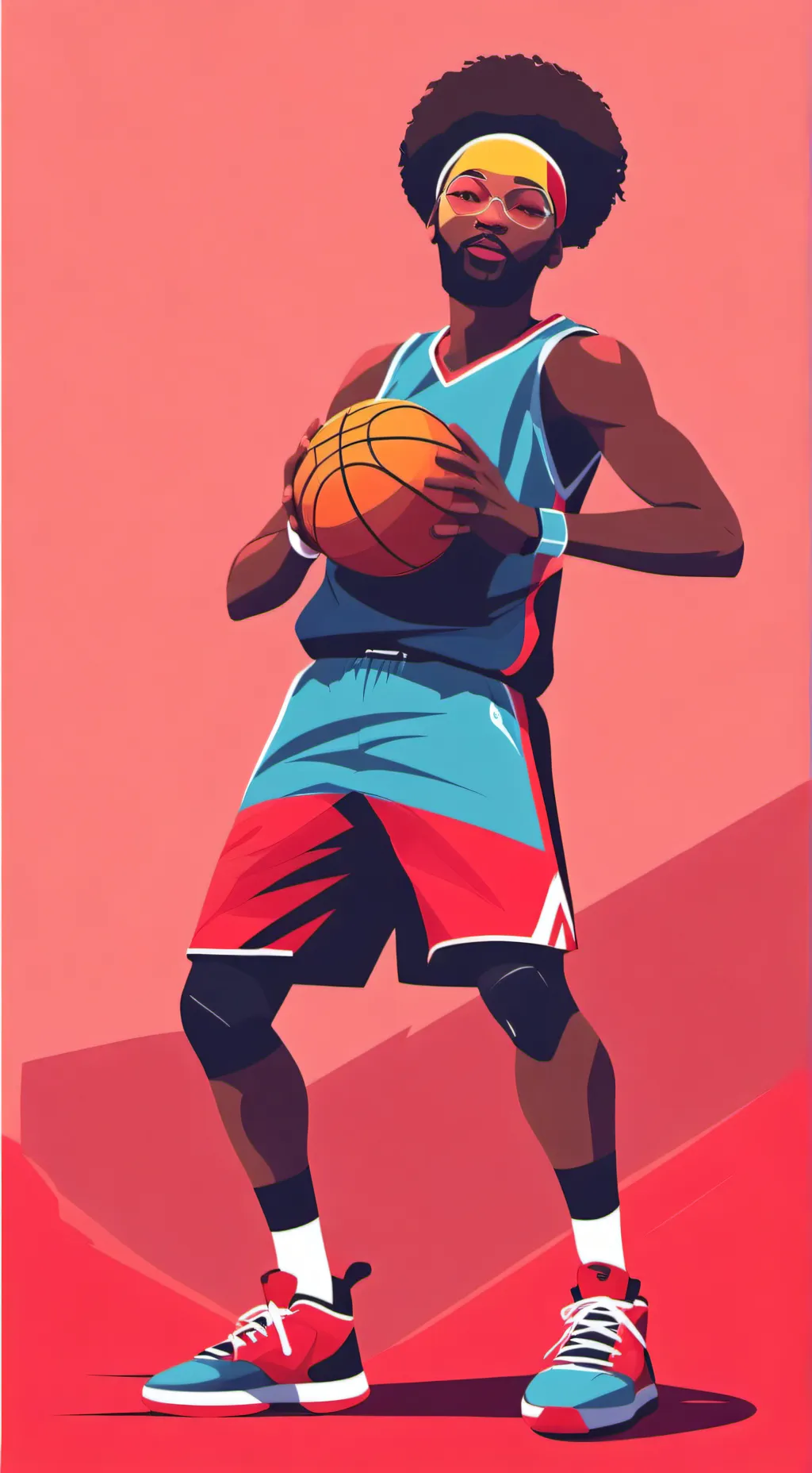 ai character: Lebron james background