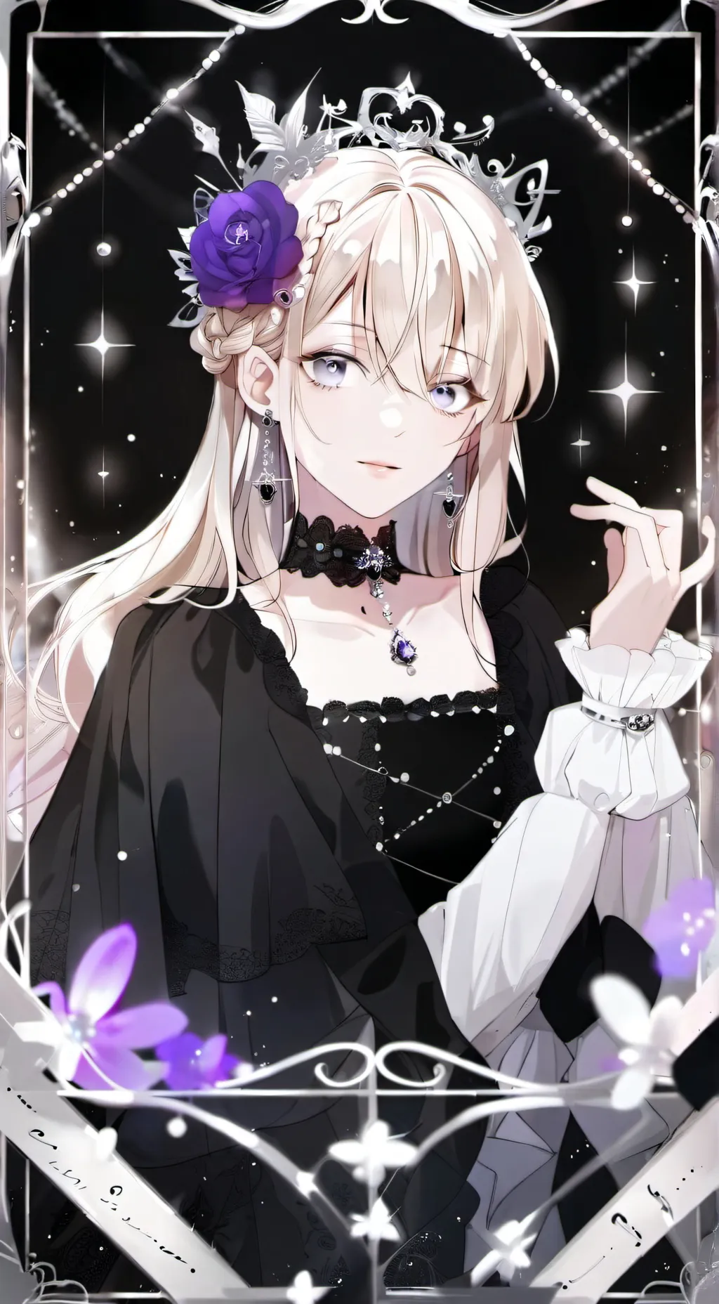 ai character: Queen Anna  background