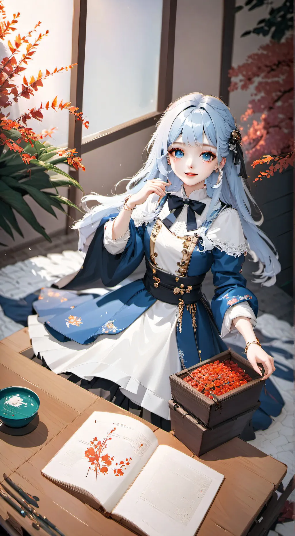 ai character: Akainu background