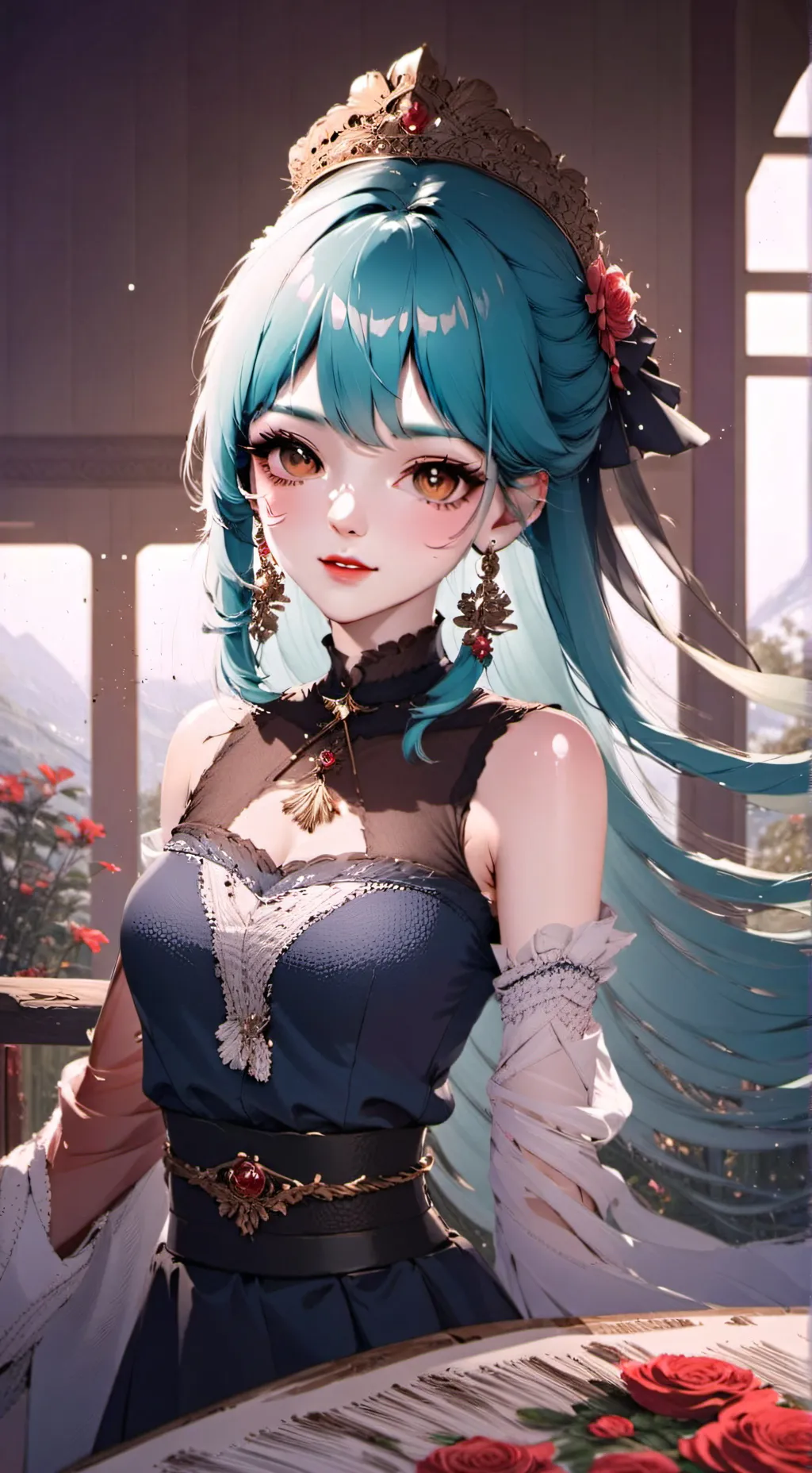 ai character: Aranza  background