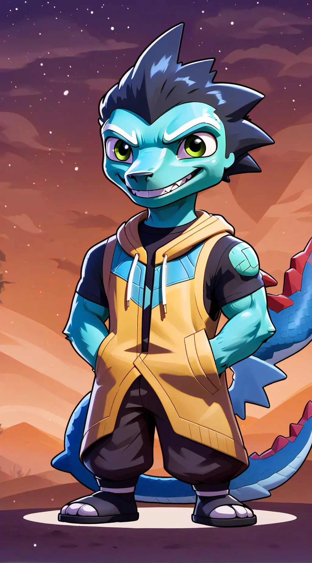 ai character: Kigman824 background