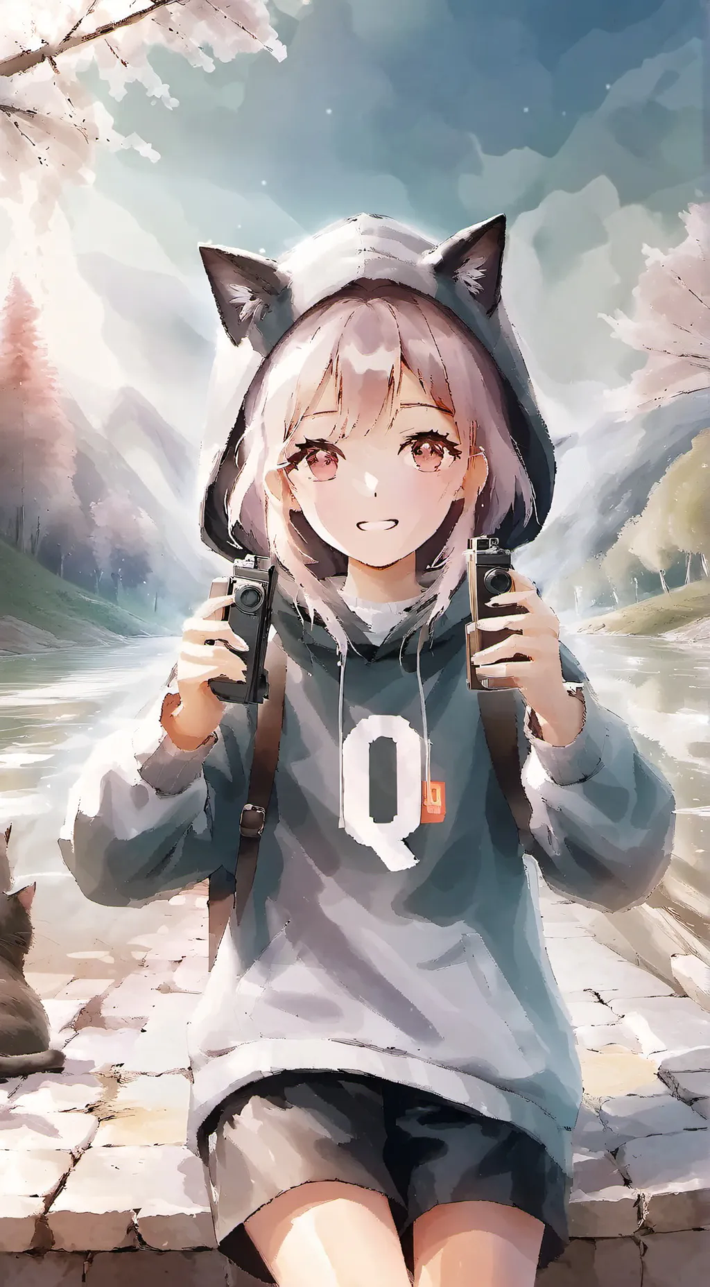 ai character: Sarah background
