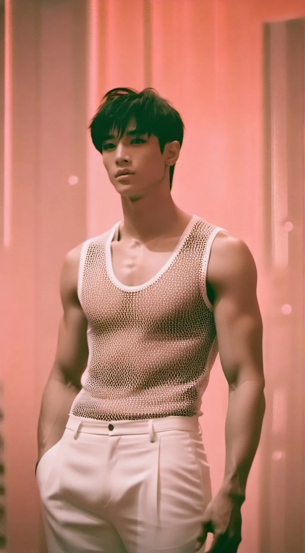 ai character: bangchan  background