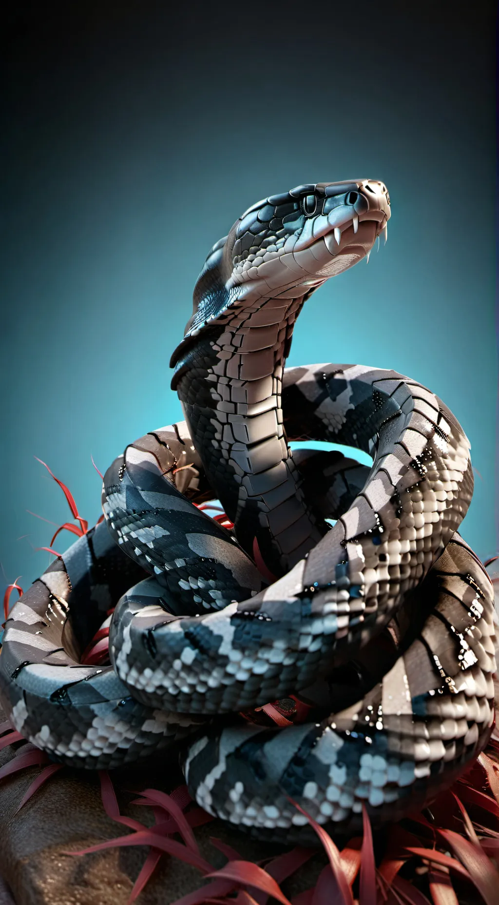 ai character: rattlesnake background