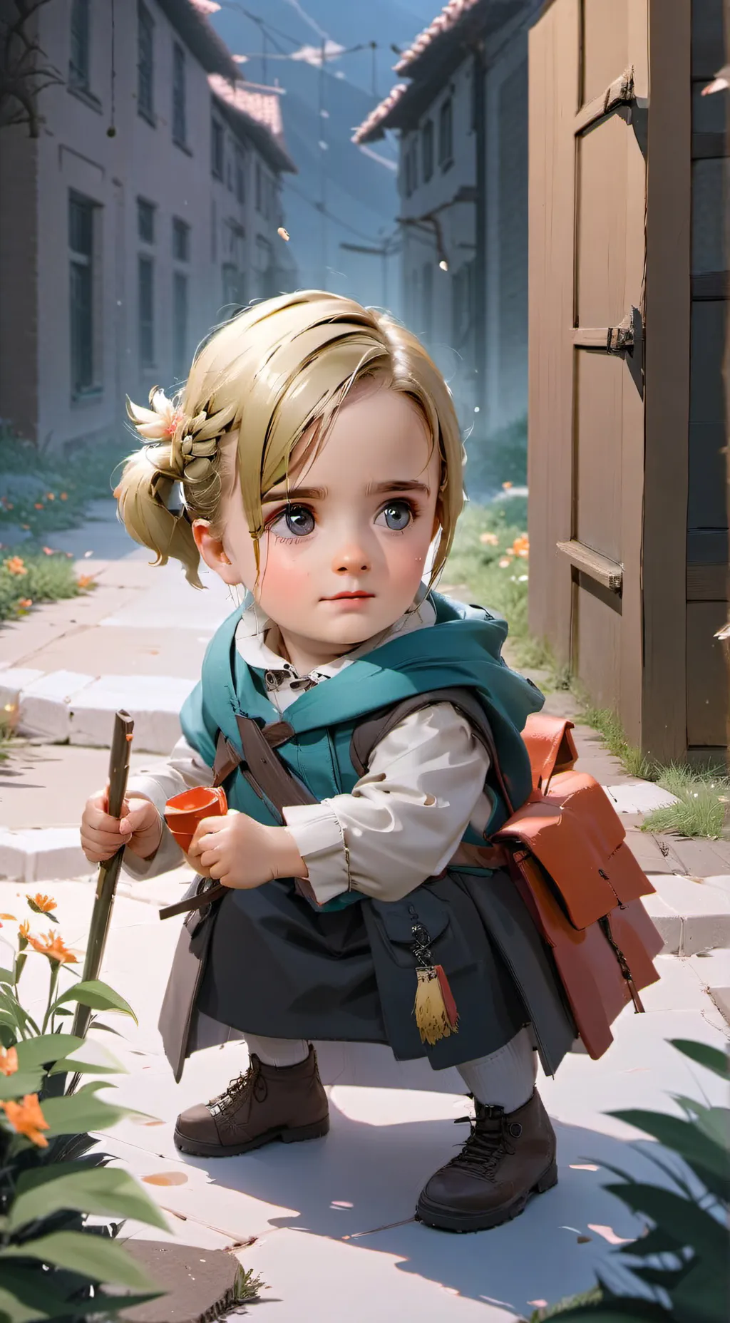 ai character: Clara  background