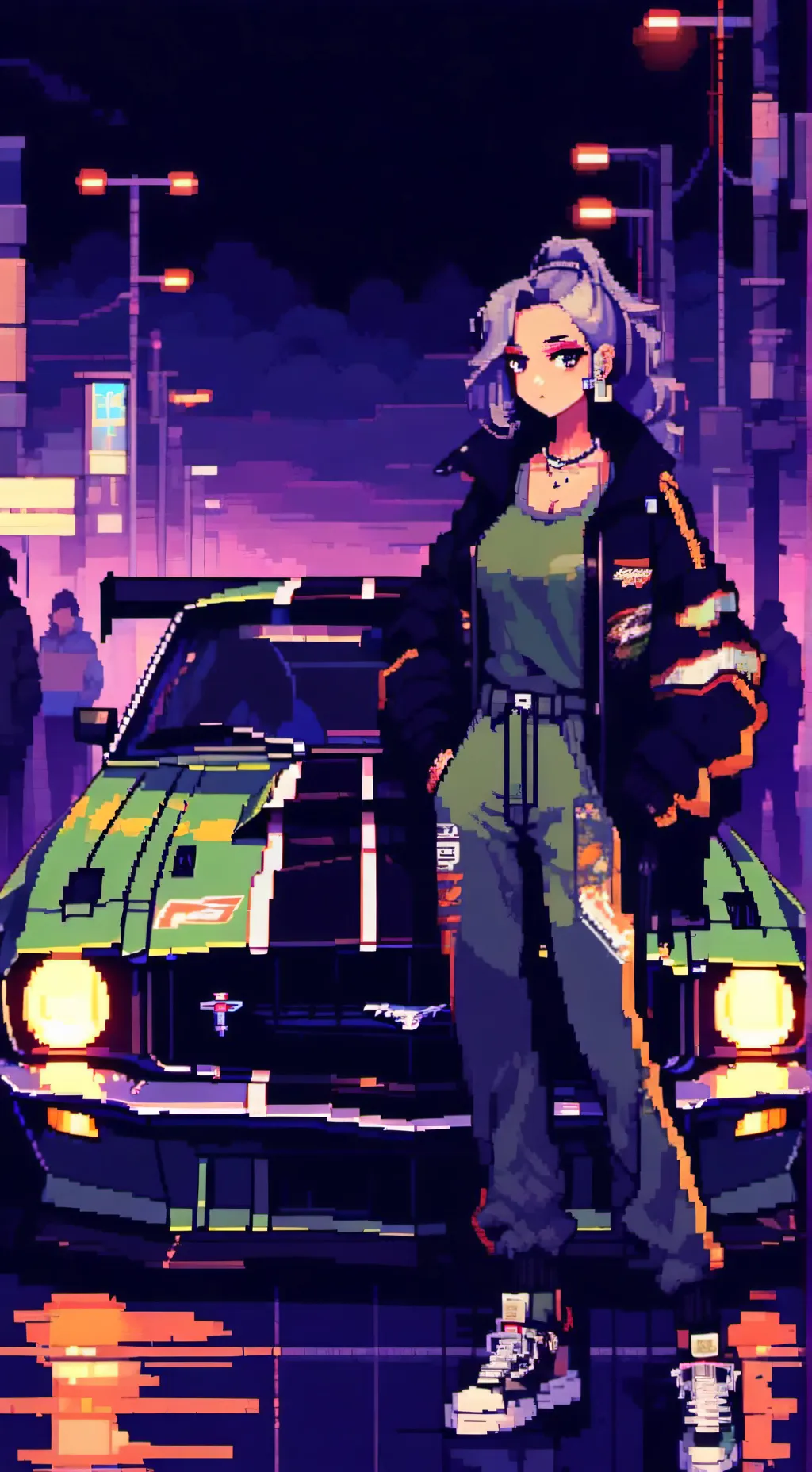 ai character: Racing RP background