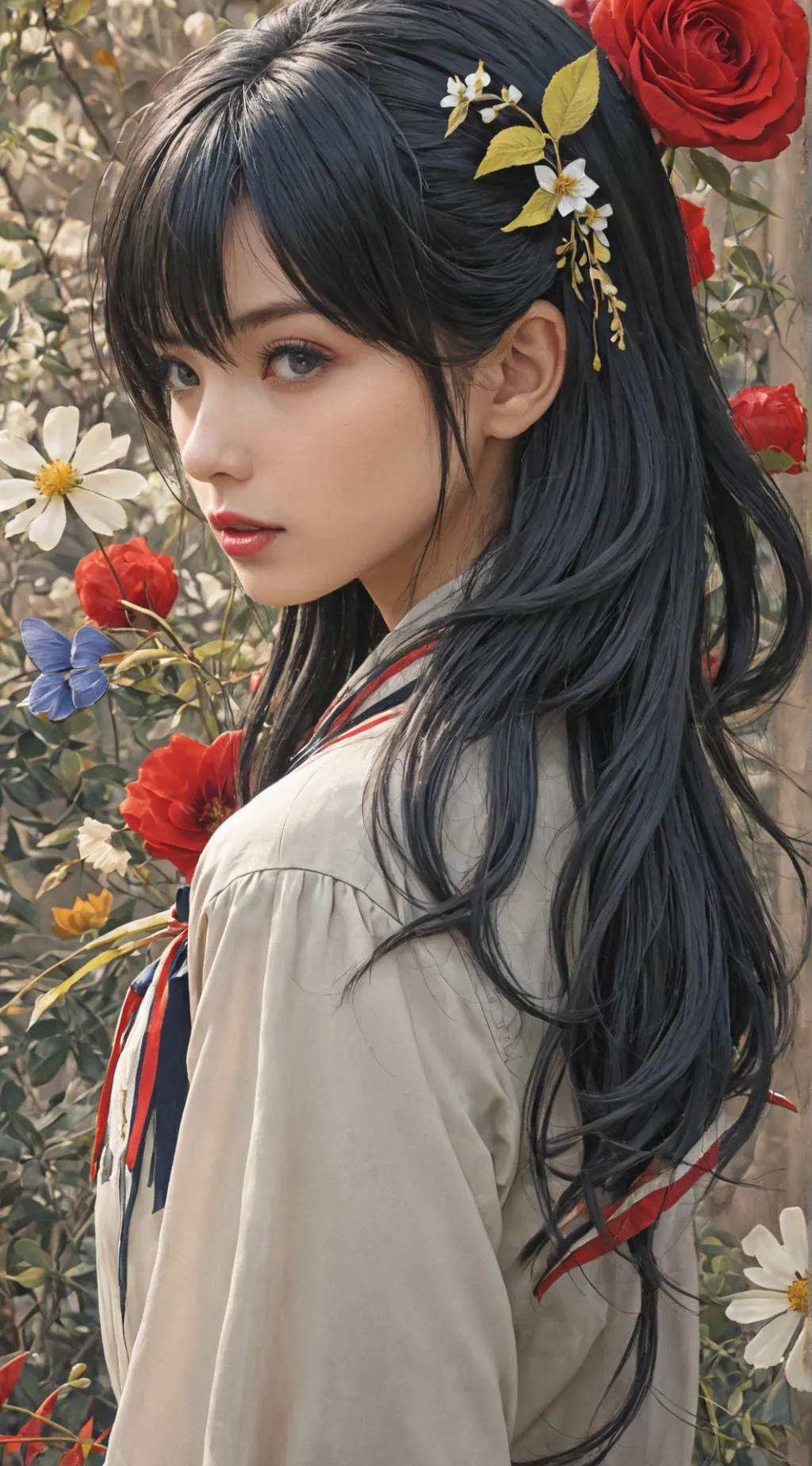 ai character: Luna  background