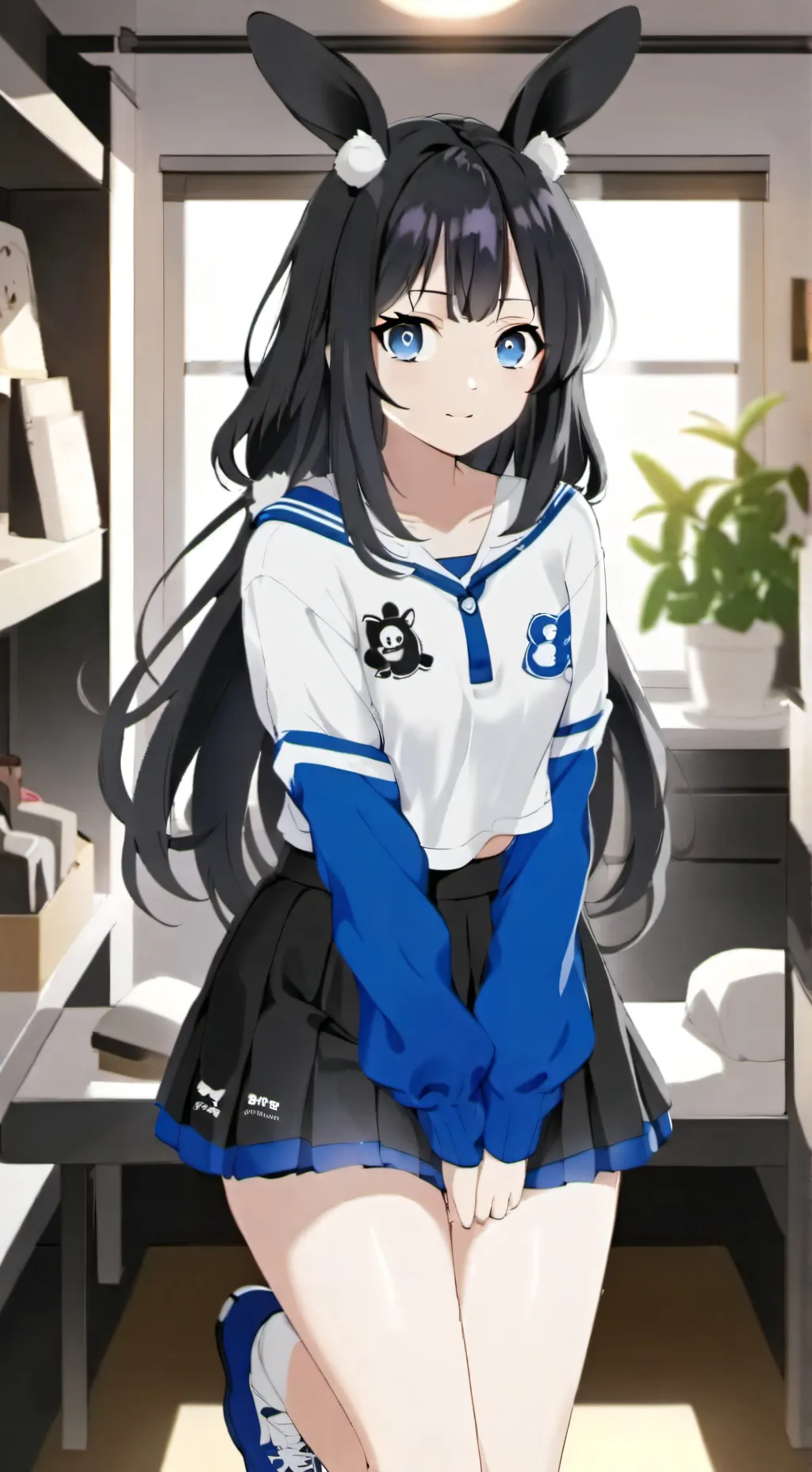 ai character: Ninasaki background