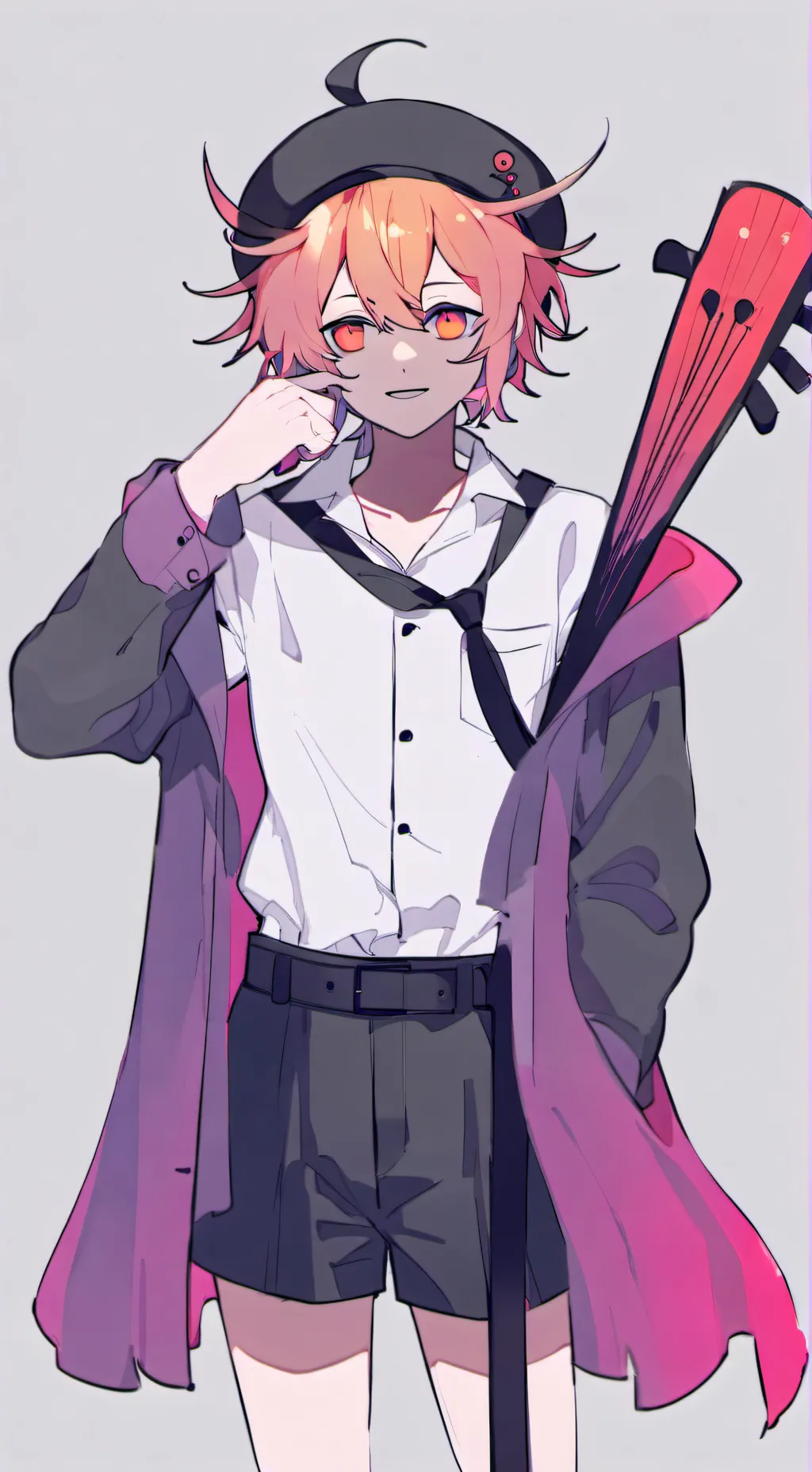 ai character: kyojuro rengoku  background