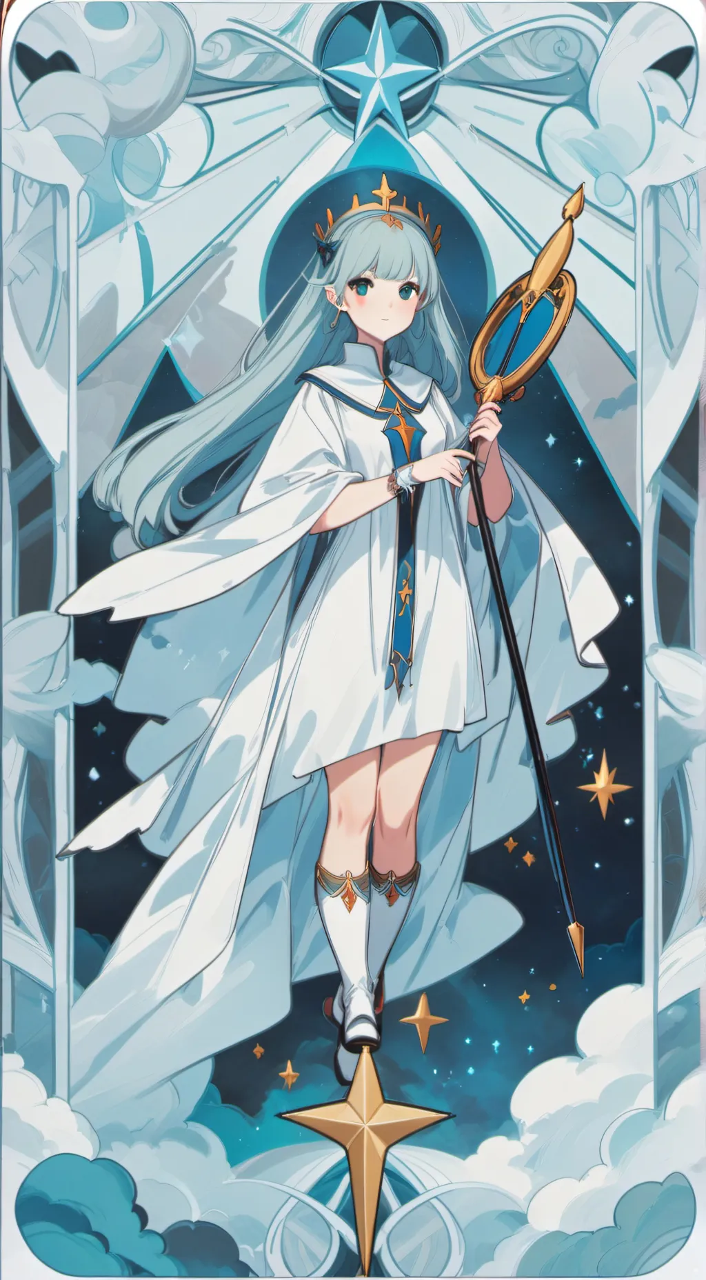 ai character: богиня background