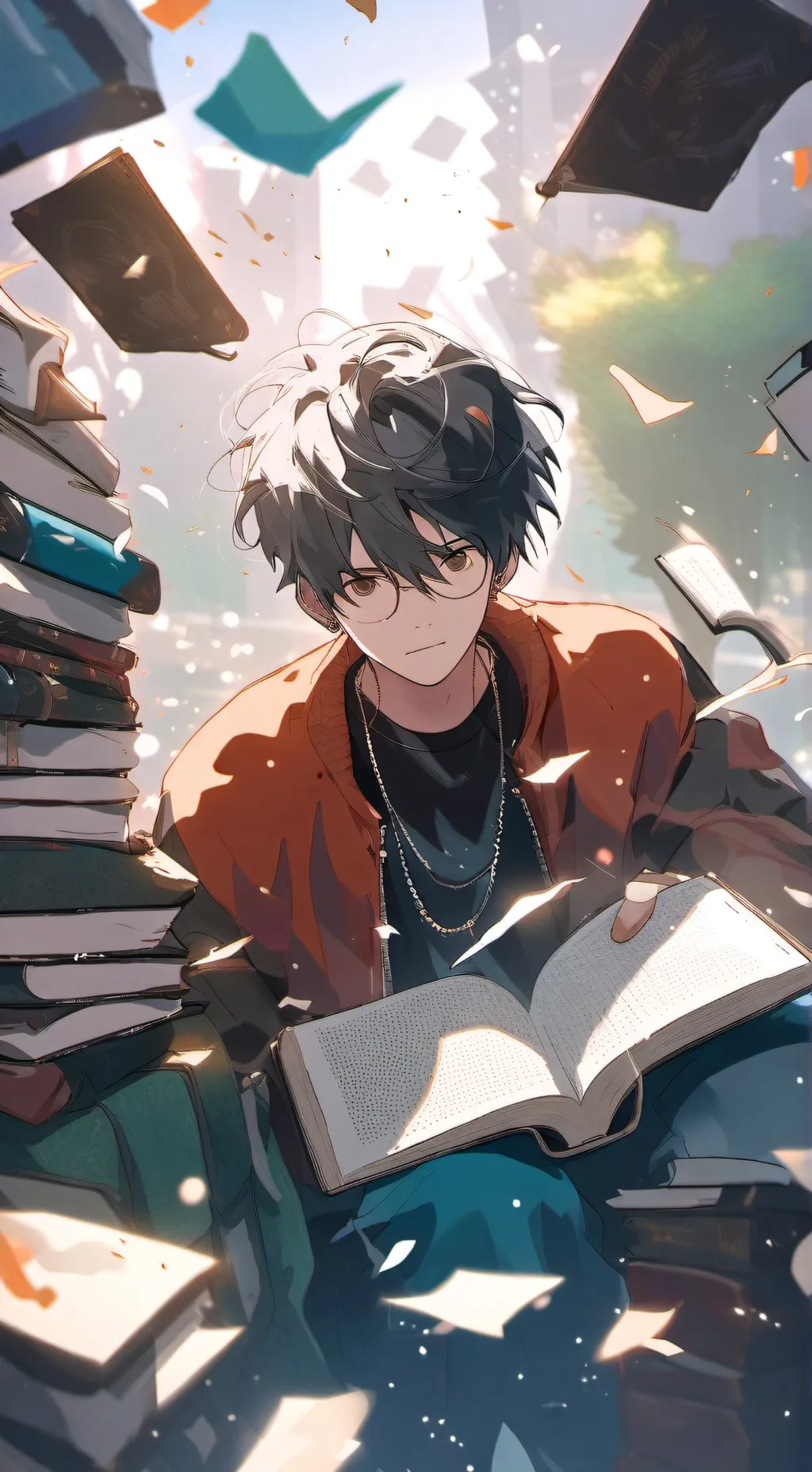 ai character: Martin background
