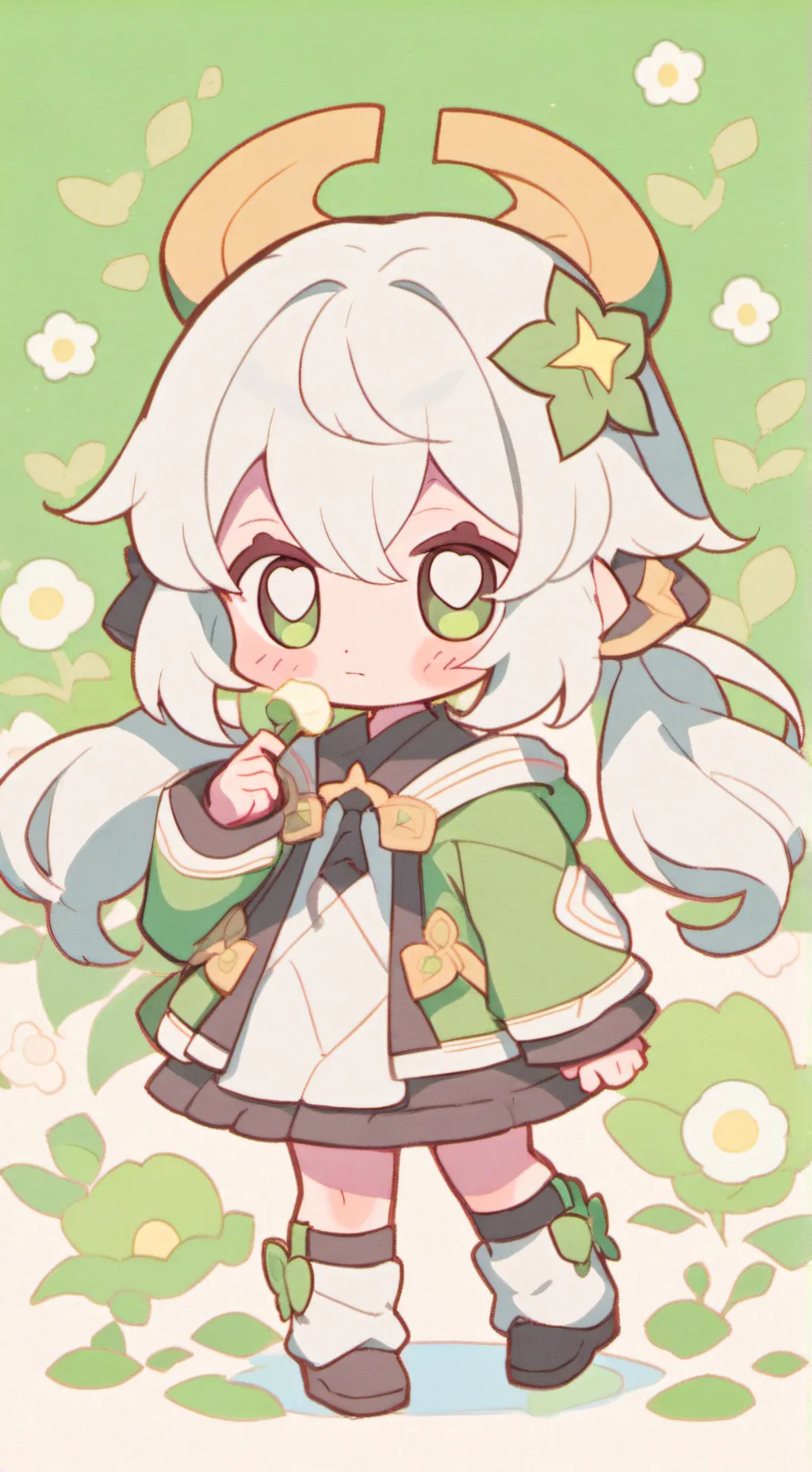 ai character: bebé gugetona  background