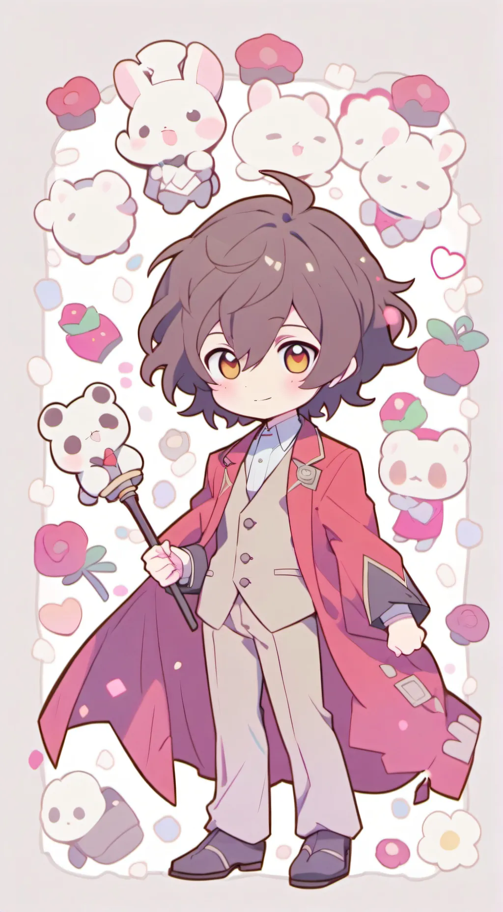 ai character: bsd dazai mafia background