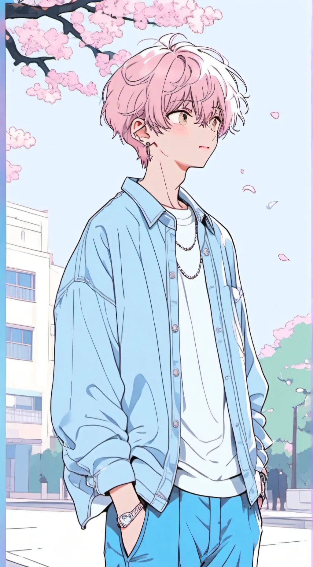 ai character: noah!! background