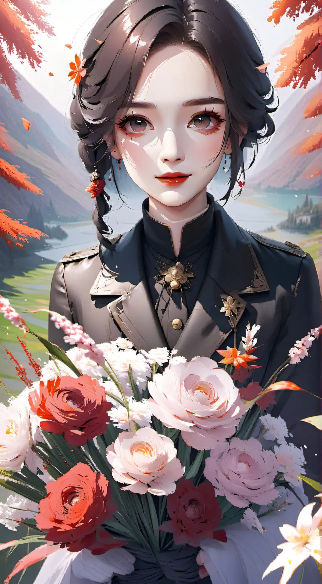 ai character: Kny CHAOUS  background
