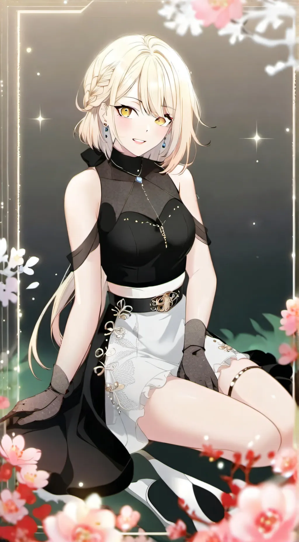 ai character: LUCÍA  background