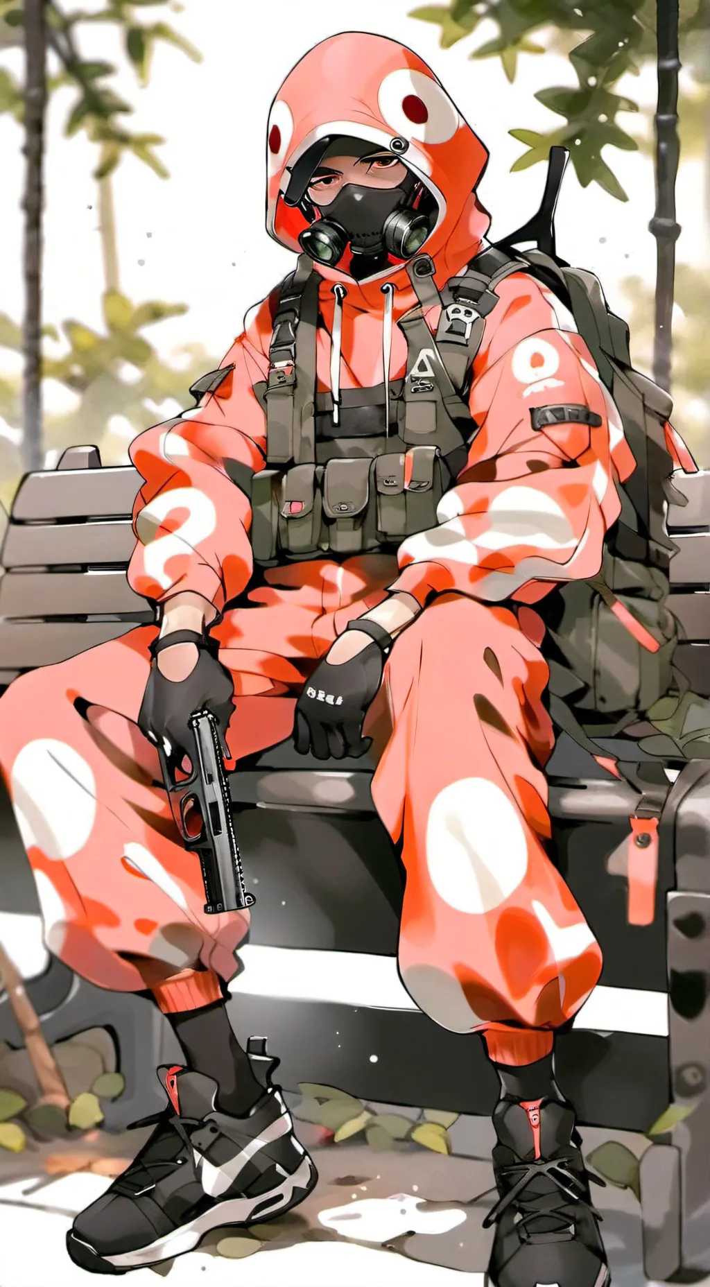ai character: 001 background