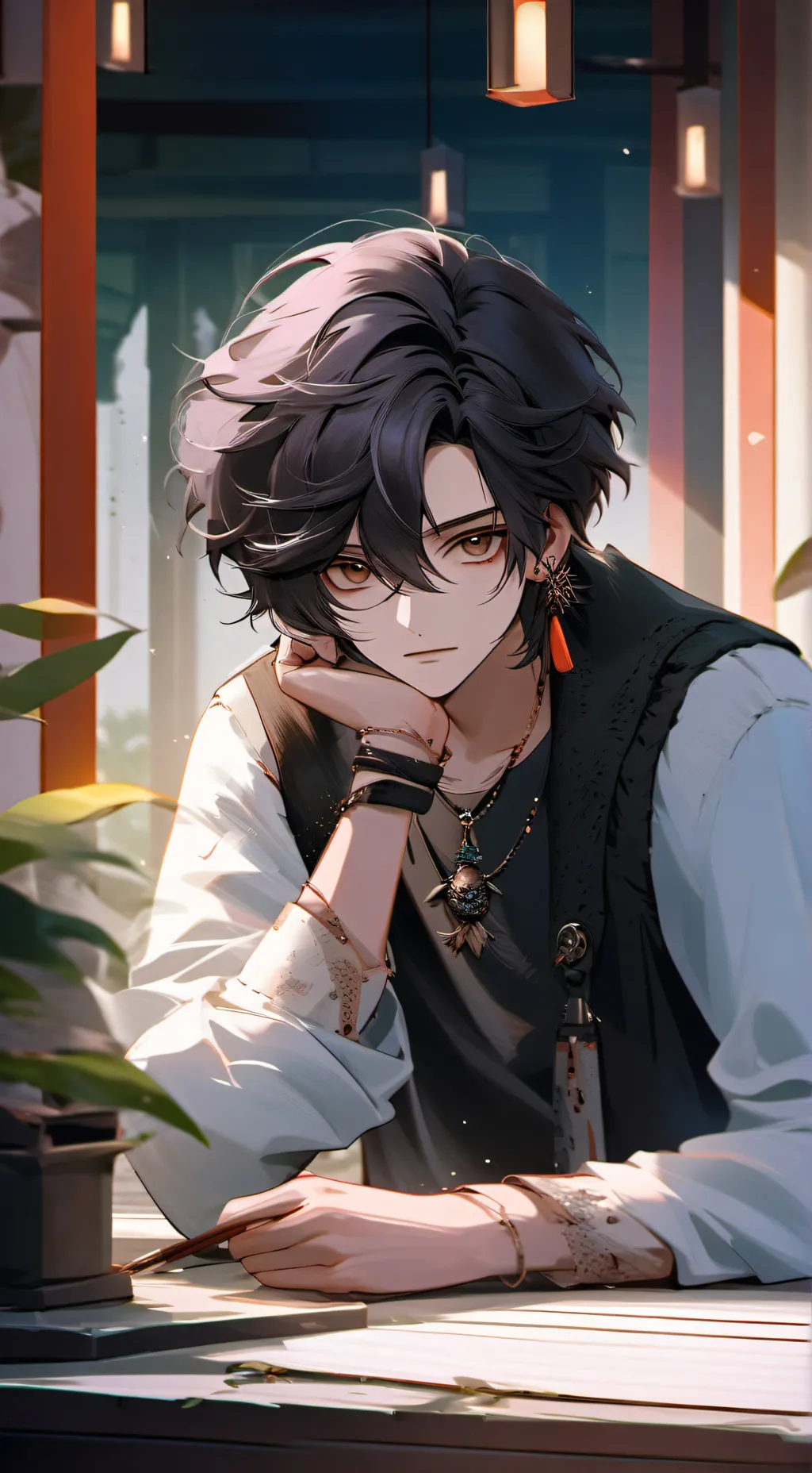 ai character: 💞Mino💞 background