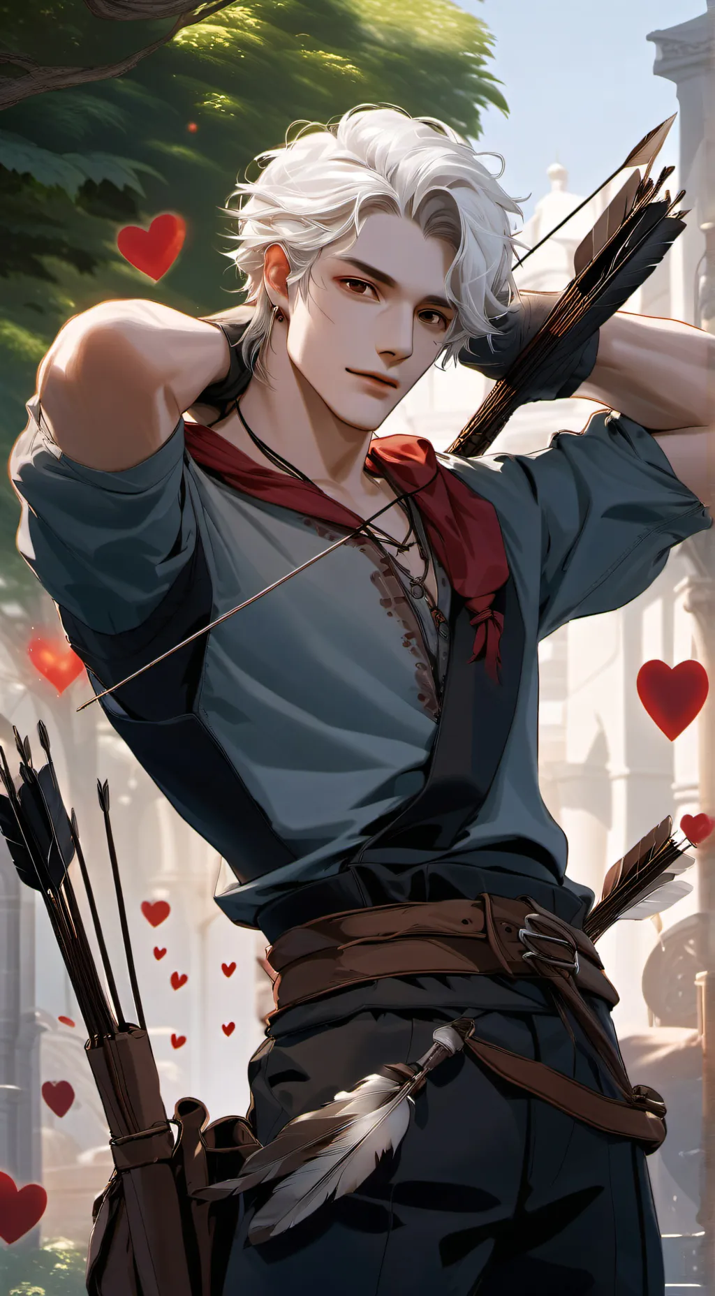 ai character: Cupido background