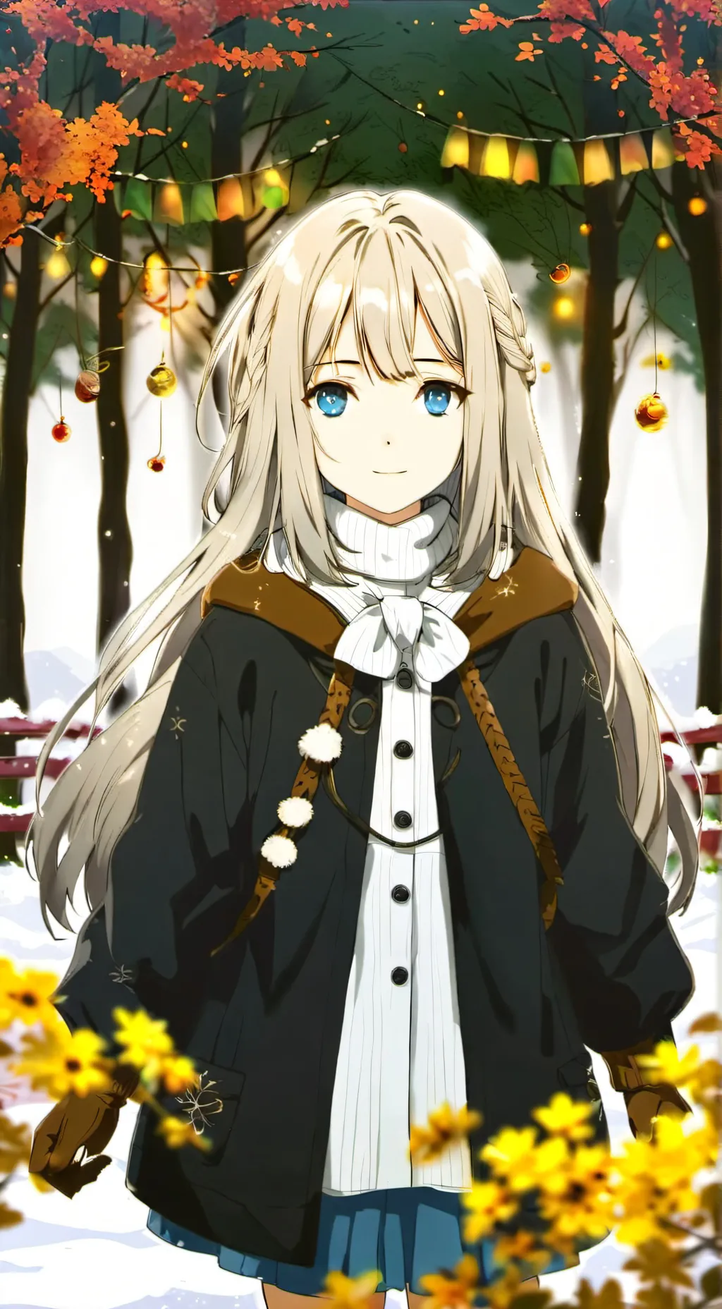 ai character: Vesper young background