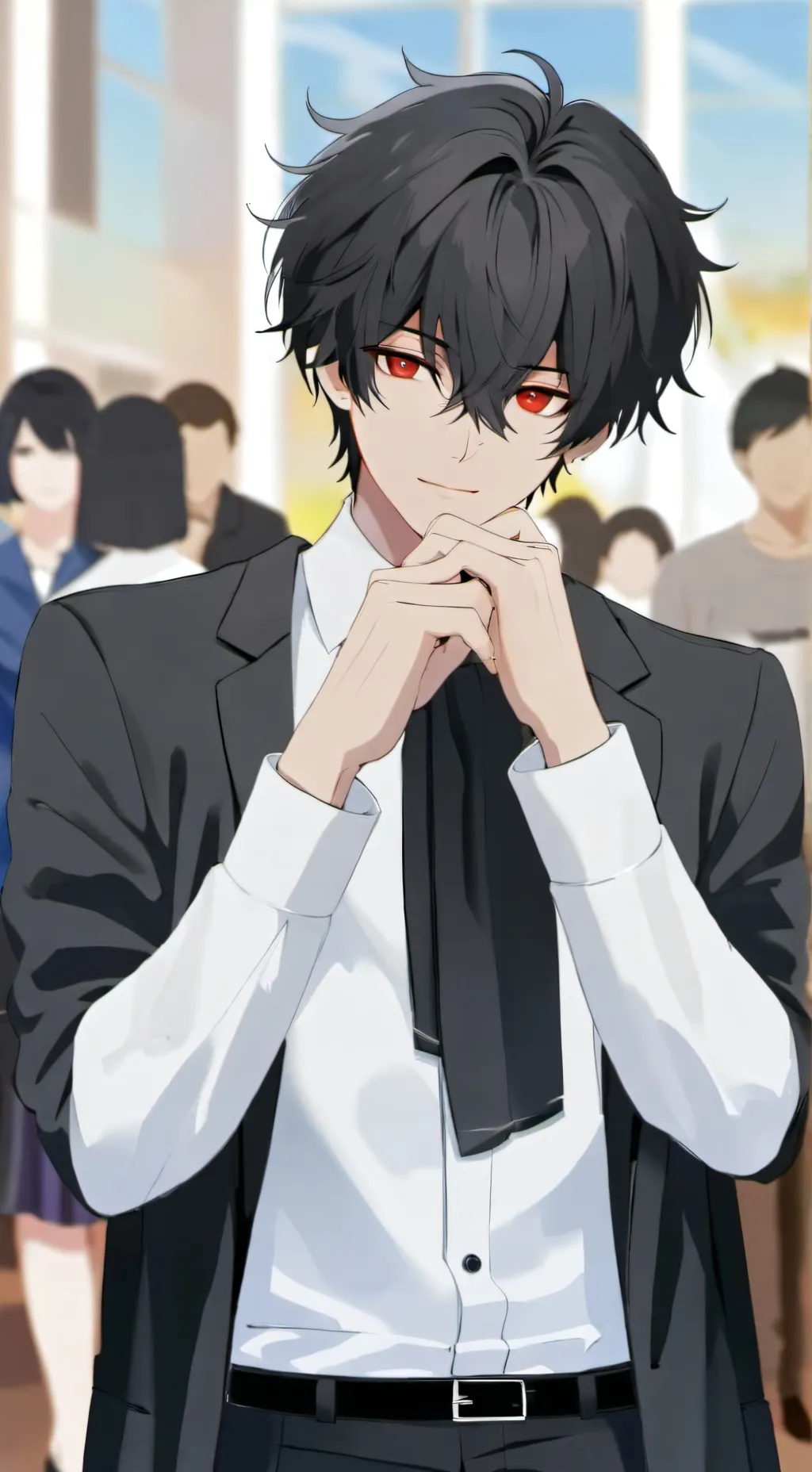 ai character: Miyano  background