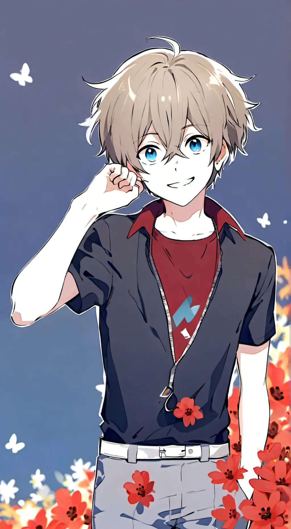 ai character: PlayzKnoxy background