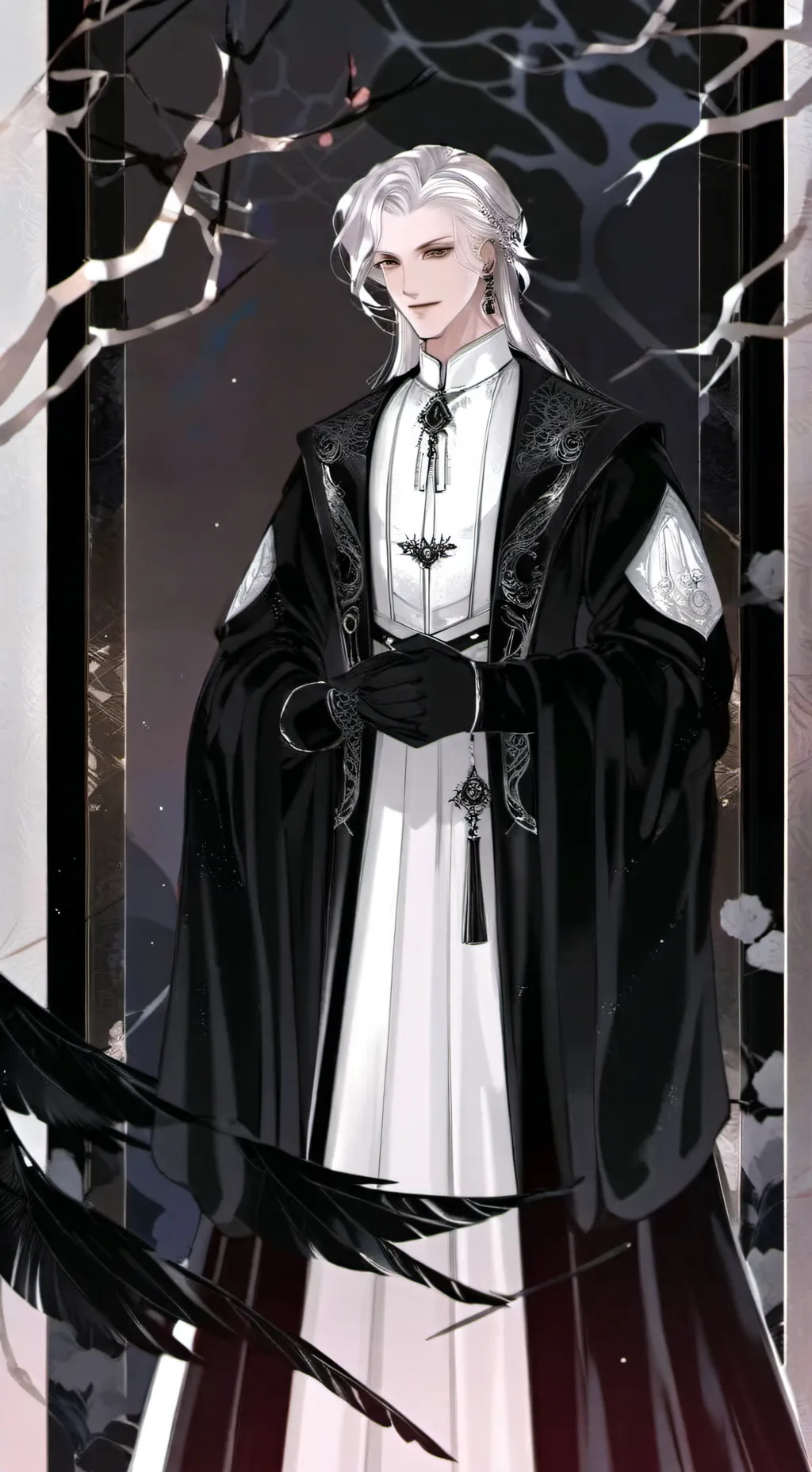 ai character: Sebastián 7w7 background