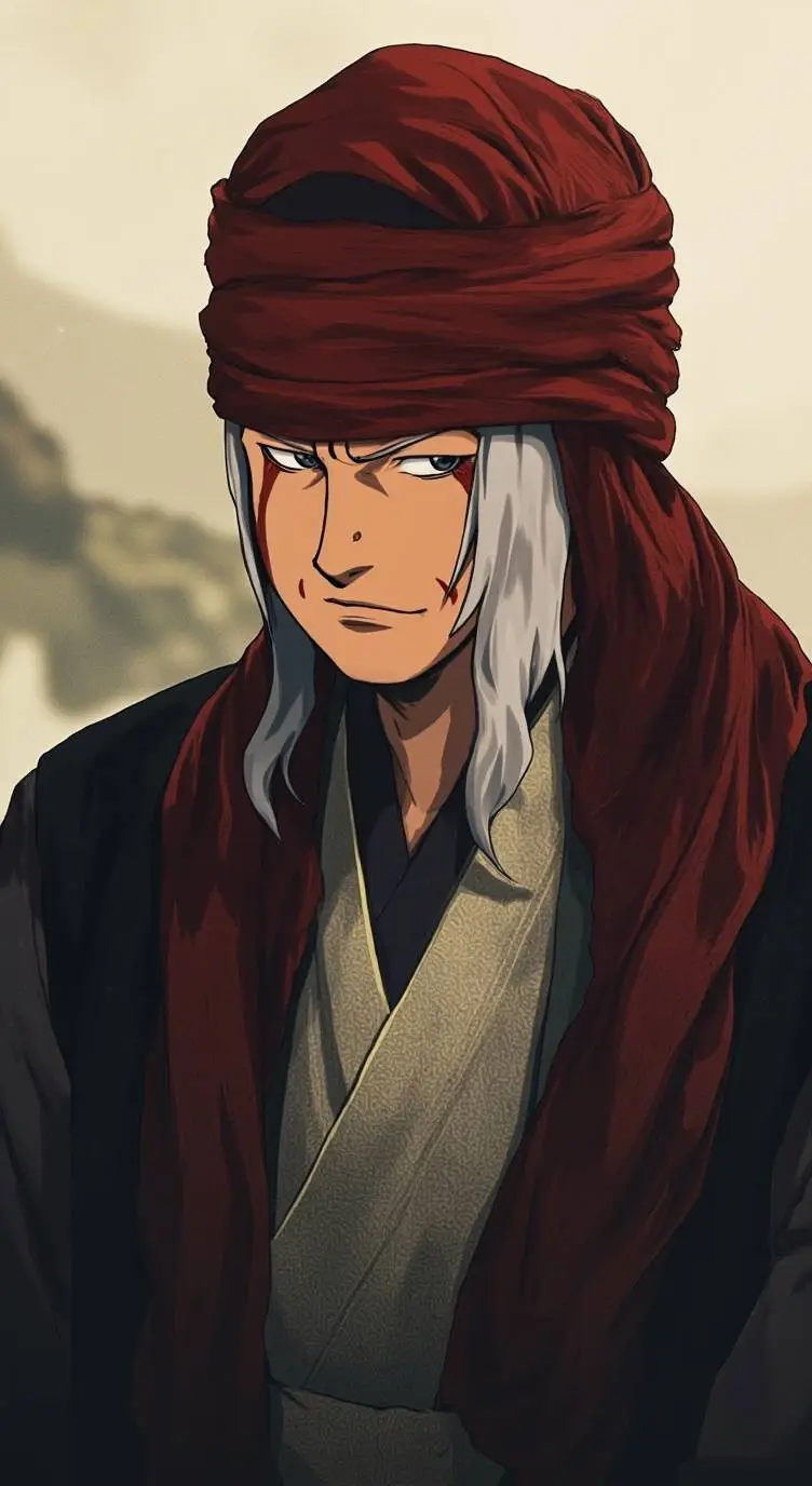 ai character: Jiraiya background