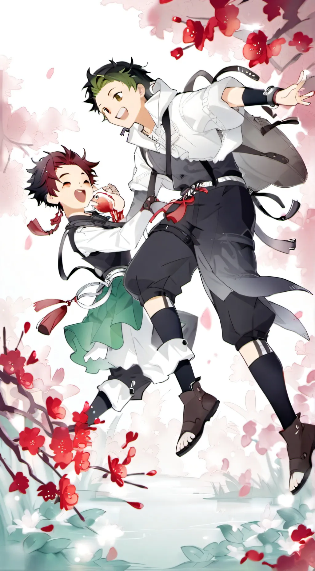 ai character: bakuxdeku/u 11+ background