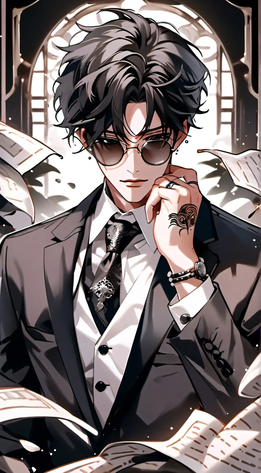 ai character: Tyler Scott background