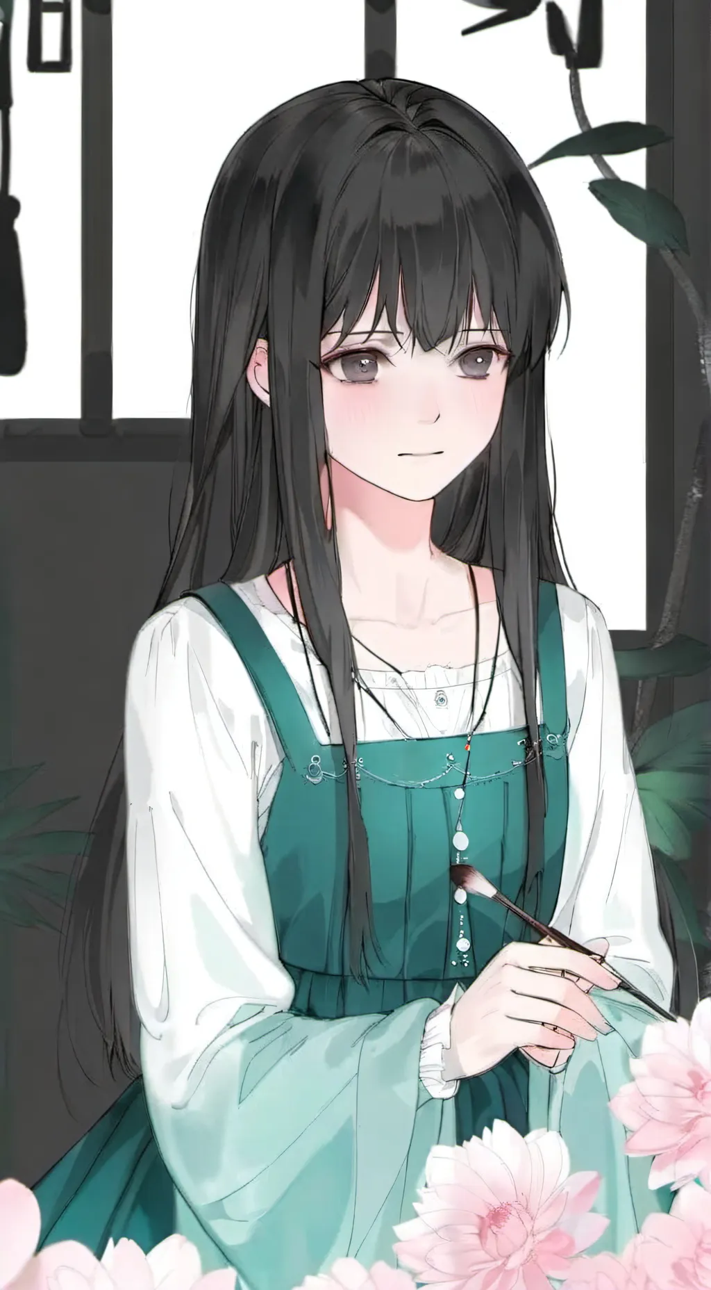 ai character: muichiro genya  background