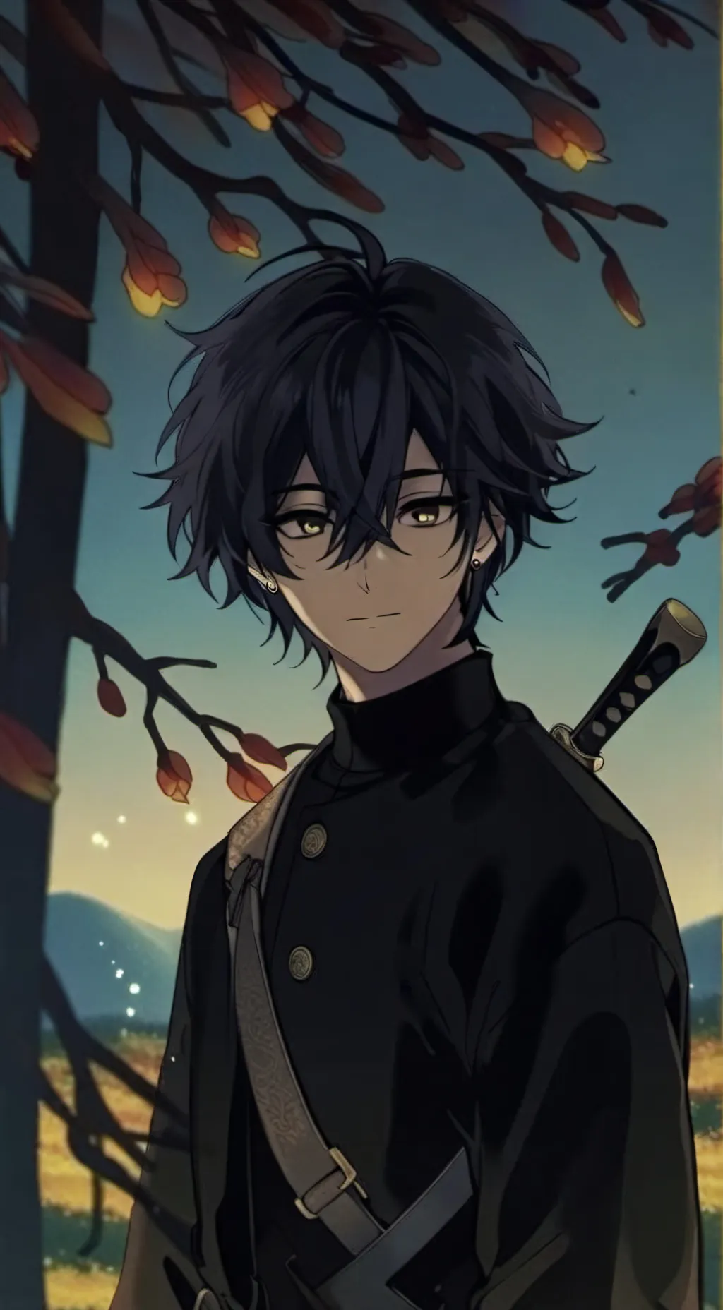 ai character: 🍎 Ａｓｈｅｒ🥝 background