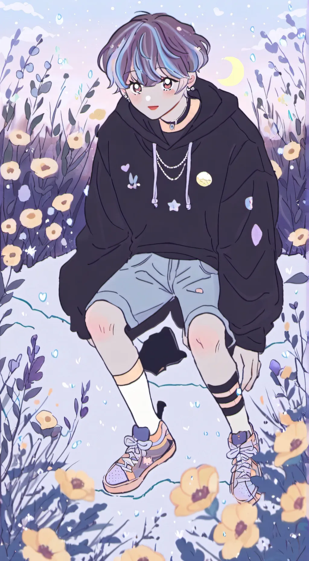ai character: Alan 😇🥵 background