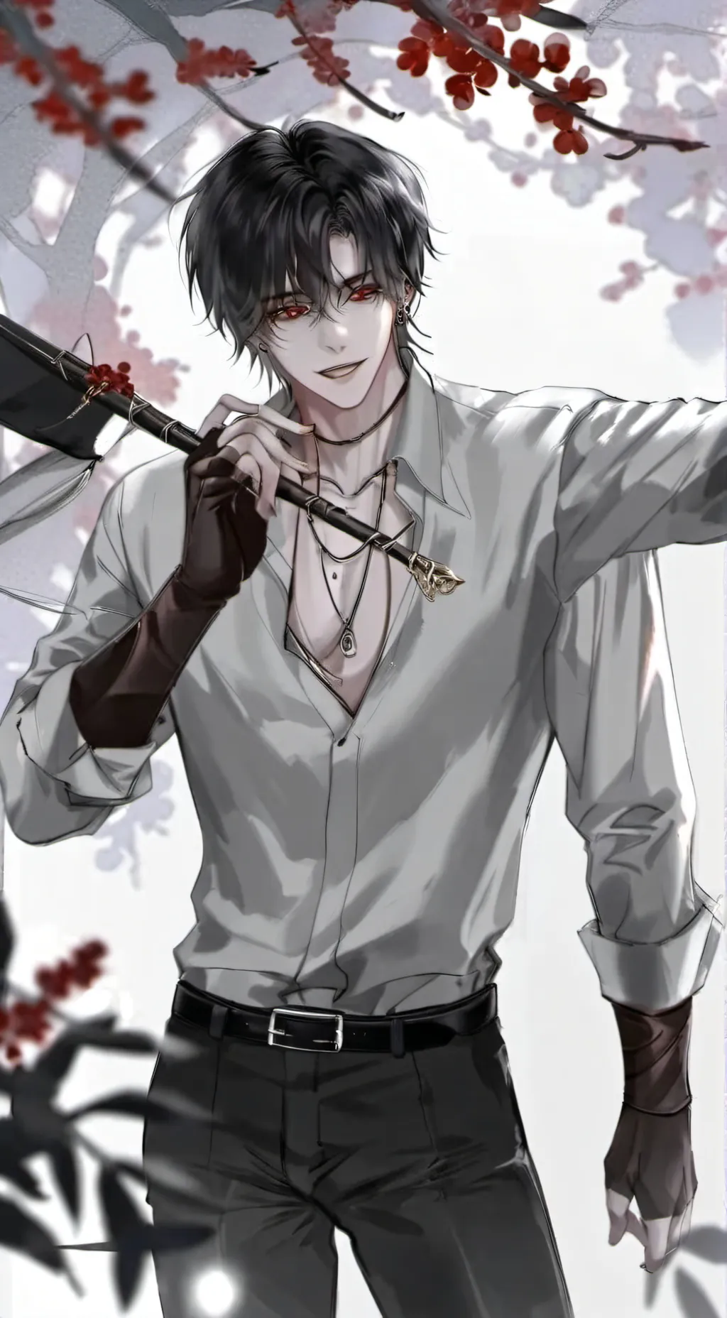 ai character: Steve  background