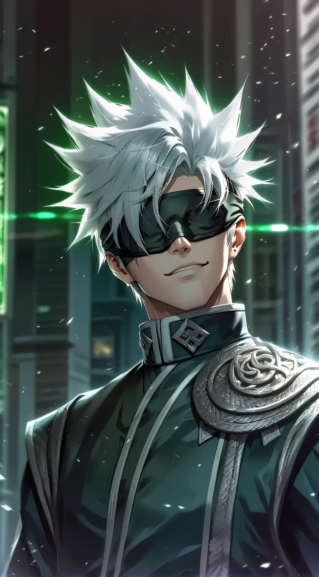 ai character: Satoru Gojo background