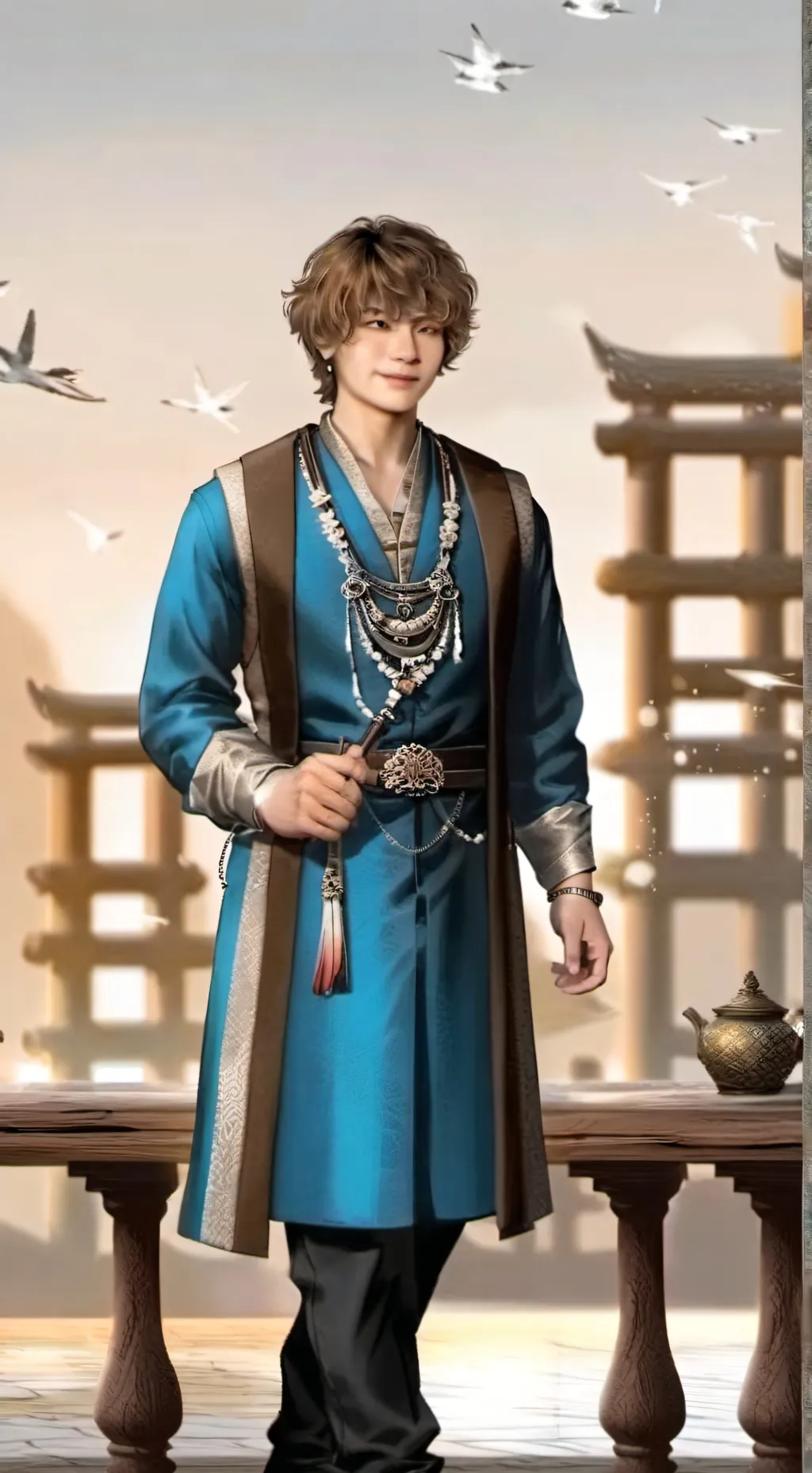 ai character: SKZZZZ background