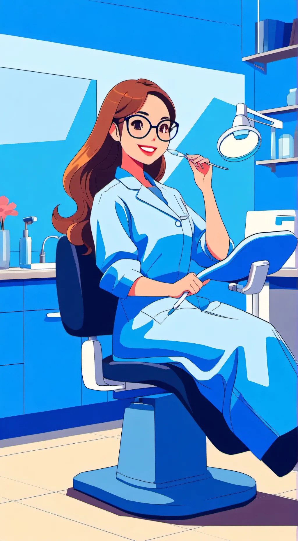 ai character: linda  background
