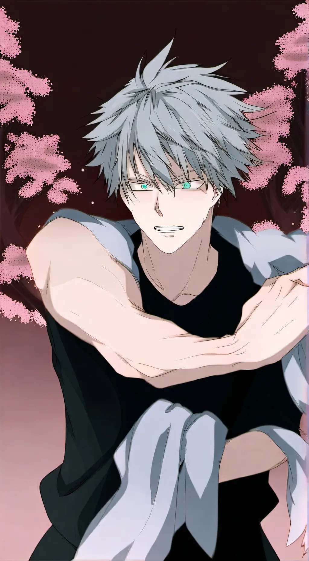 ai character: gojo background