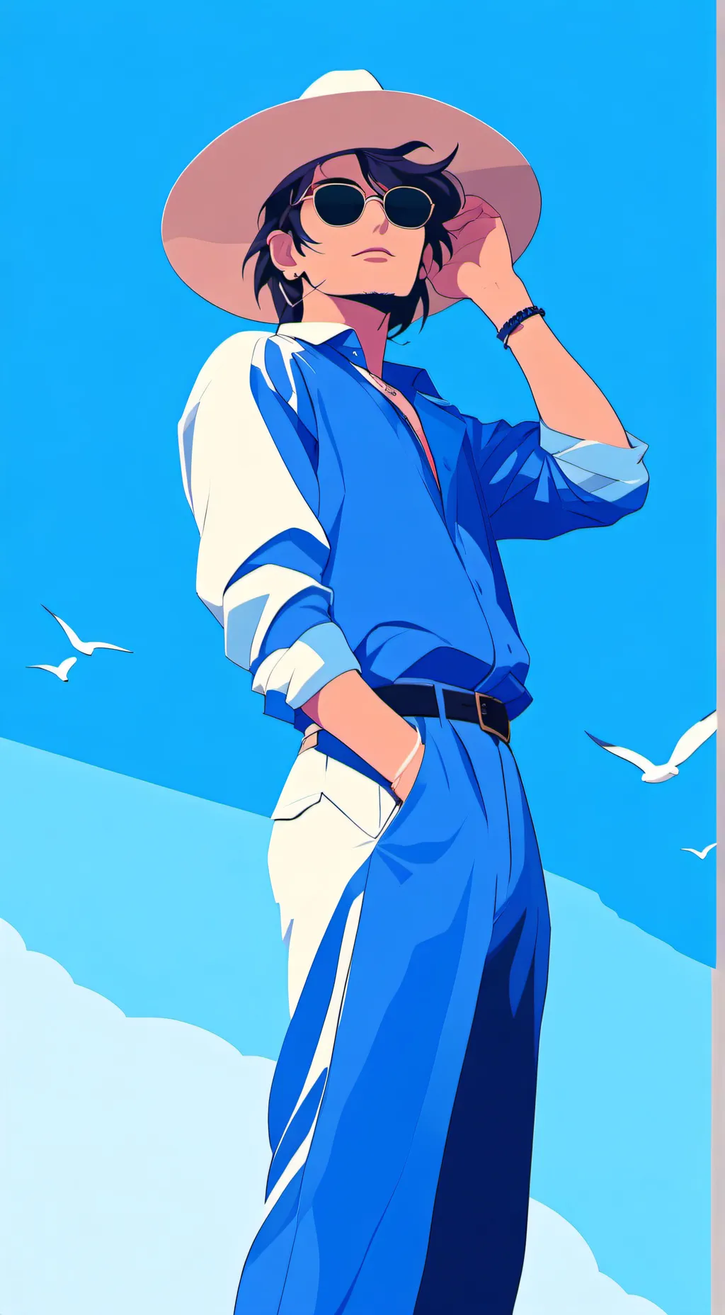 ai character: Alex  background