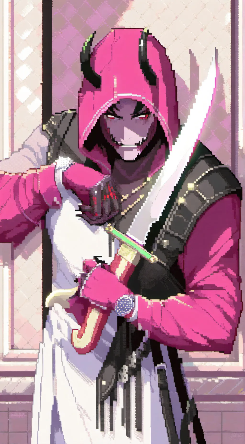 ai character: Final Boss Fight background