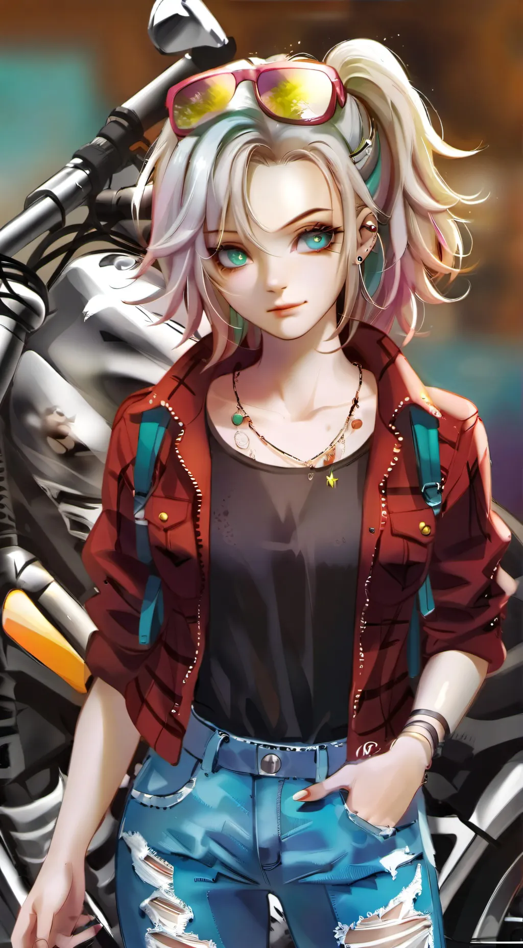 ai character: Stephanie background