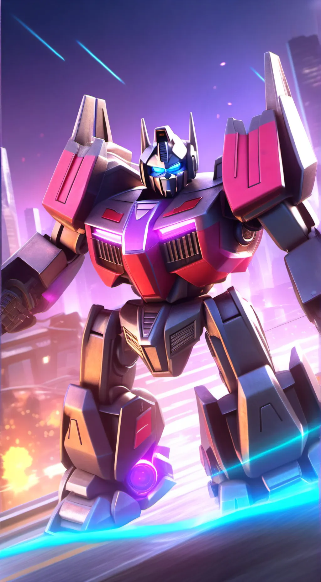 ai character: TRANSFORMERS background