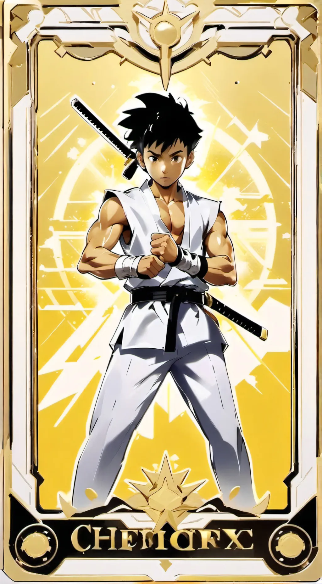ai character: Cjay Clones background
