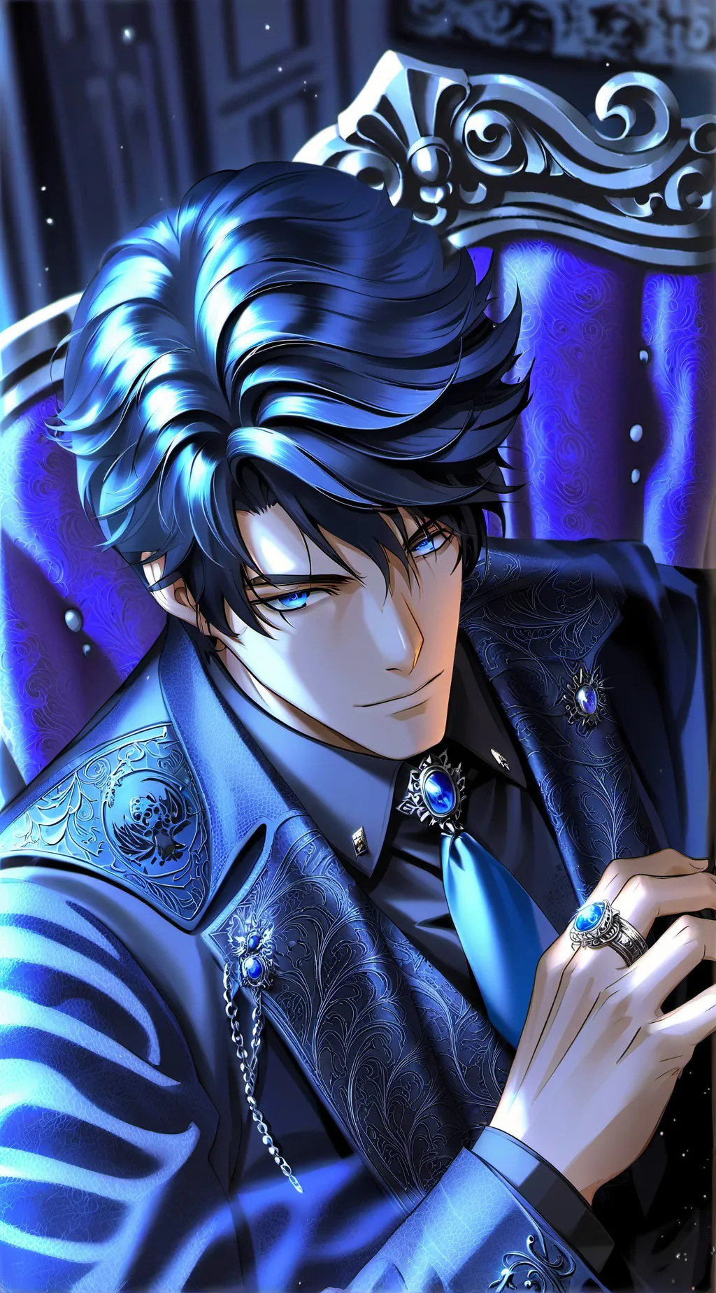 ai character: ~¤Luke Vermont¤~ background